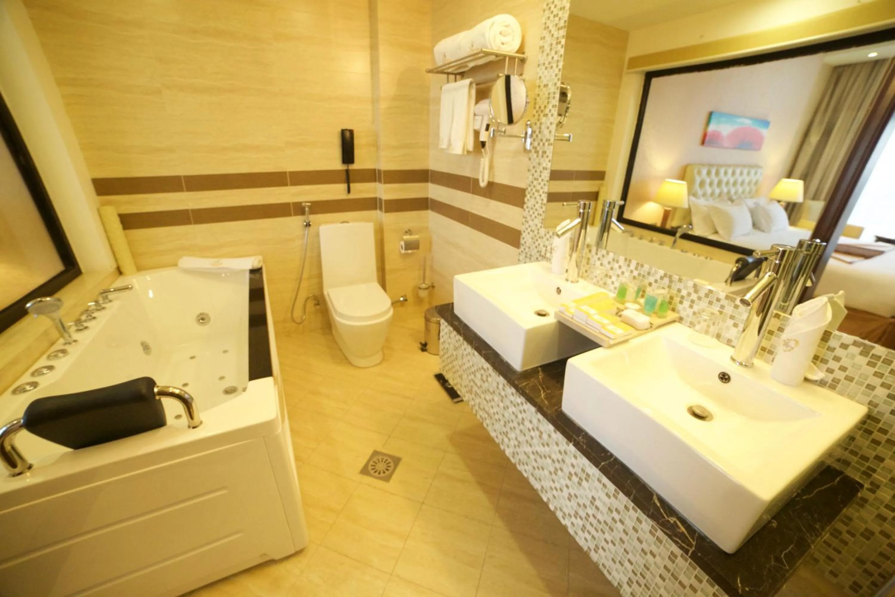 Bathroom in Getfam Hotel
