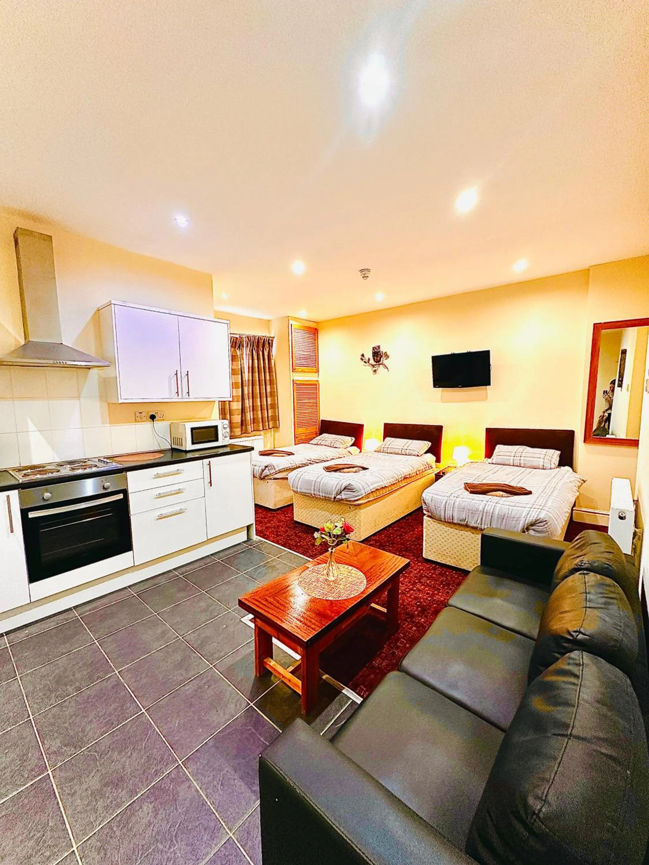 Living room in The Cabbage Hall Hotel