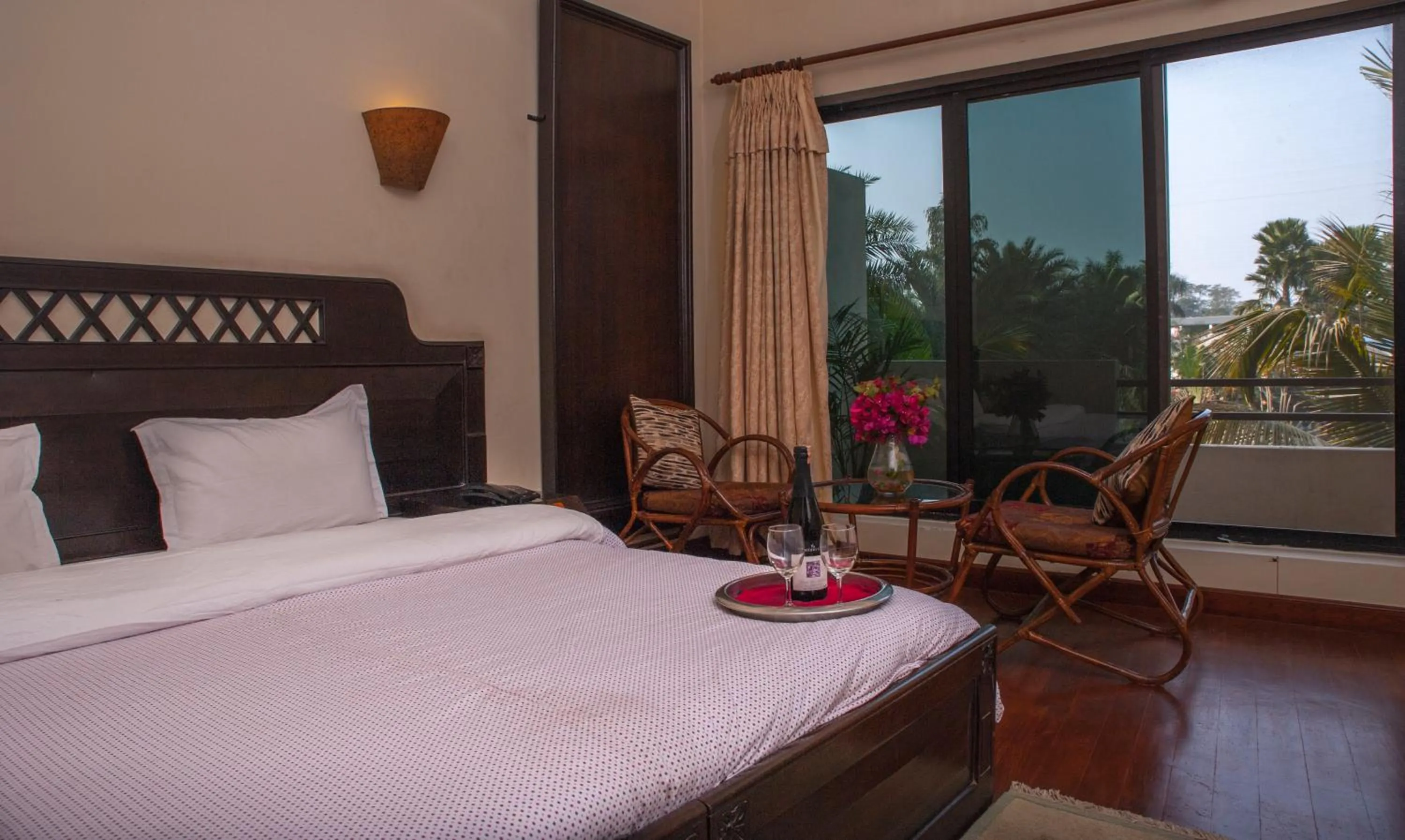 Photo of the whole room, Bed in Siddhartha Hotel Narayangarh