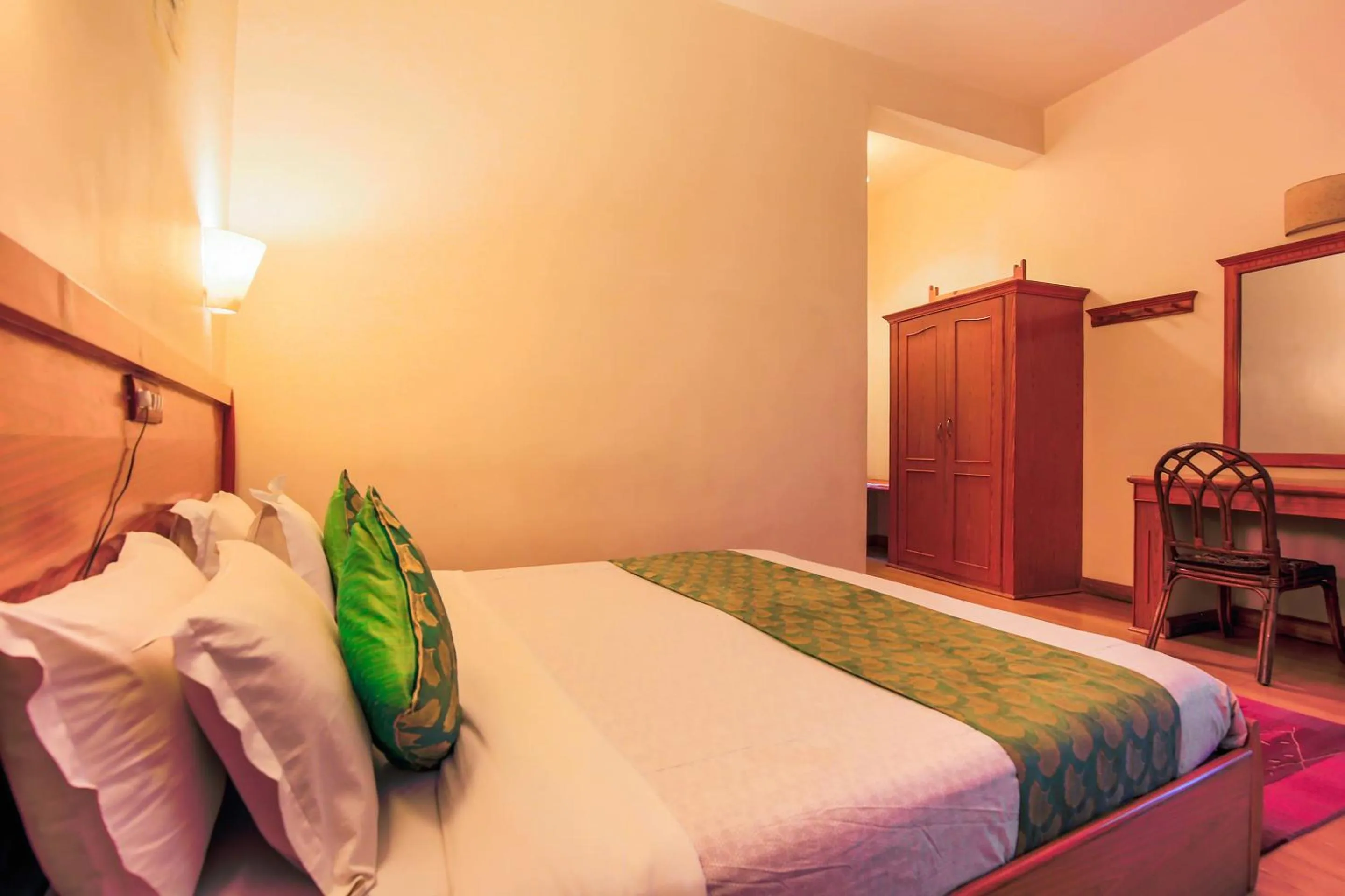 Bed in Siddhartha Hotel Narayangarh