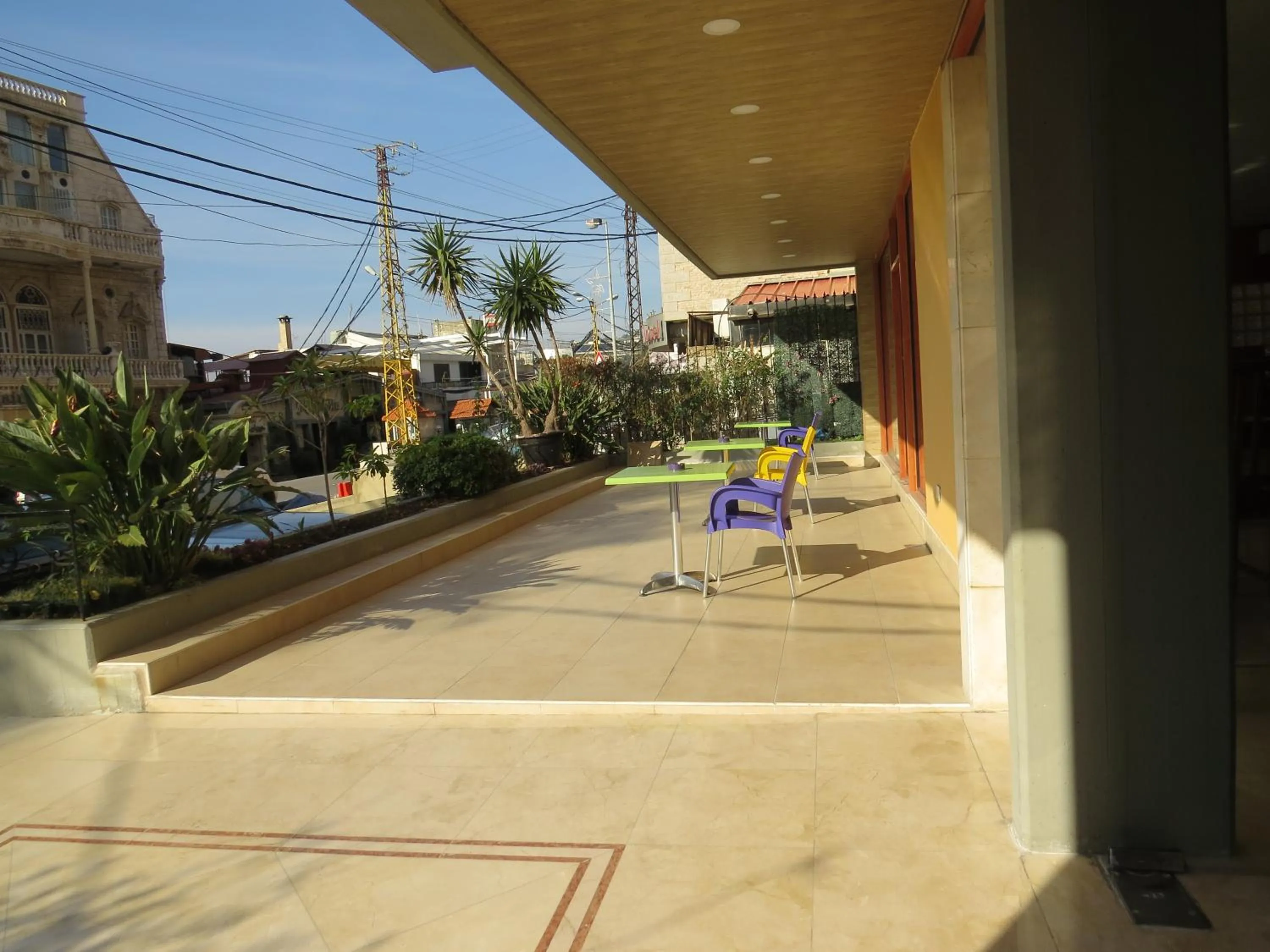Seating area in La Tourelle