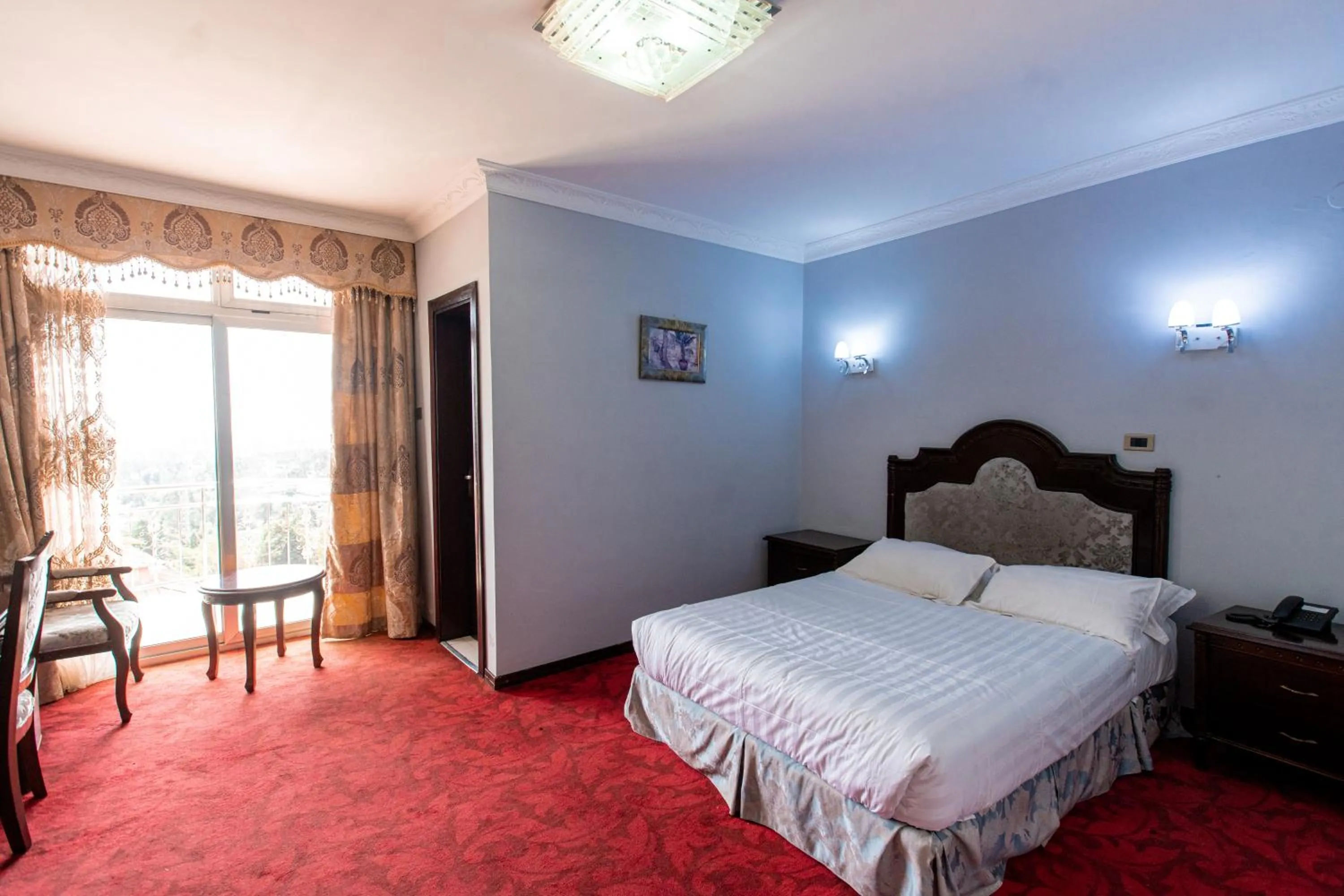 Bed in Ras Amba Hotel