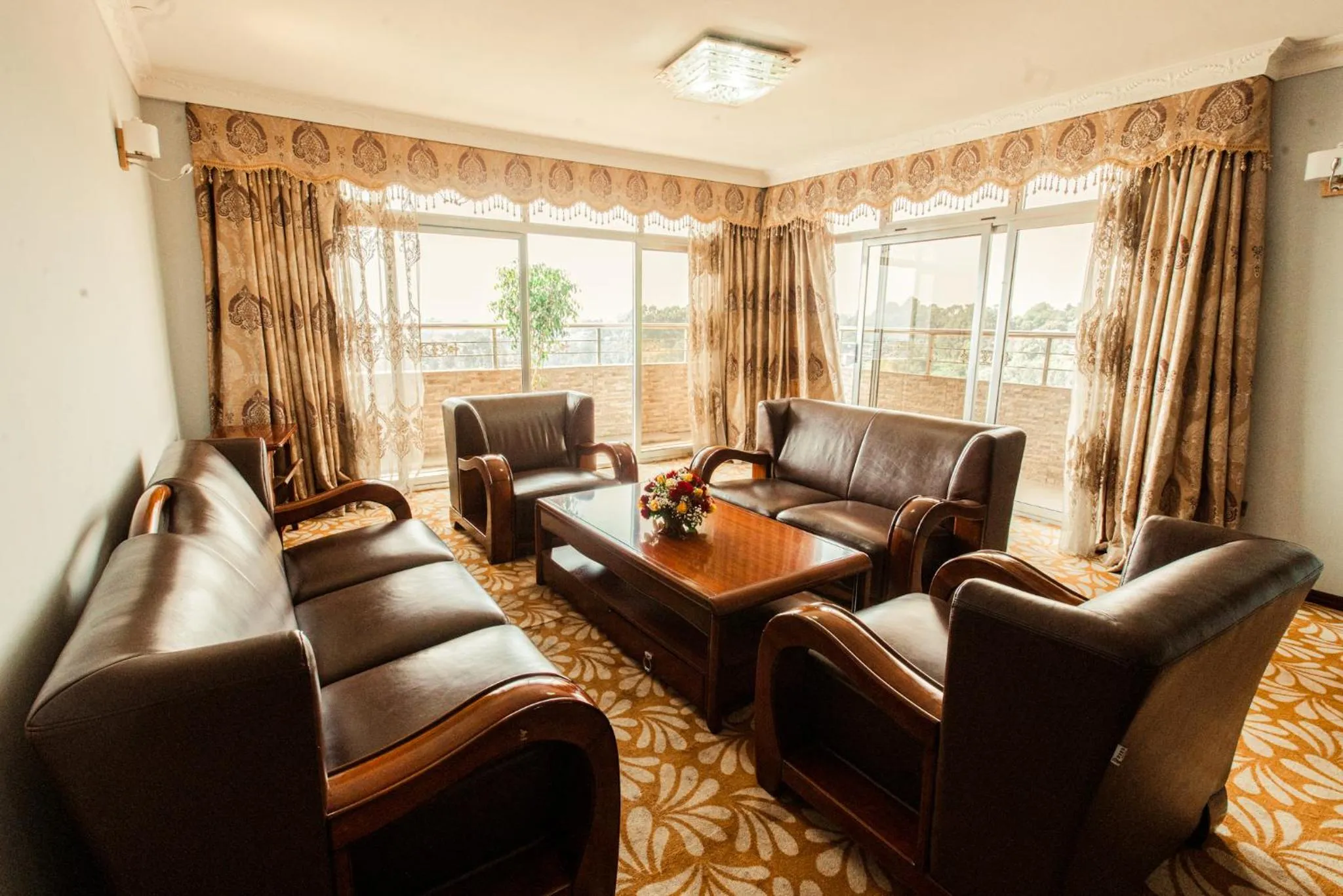Living room in Ras Amba Hotel