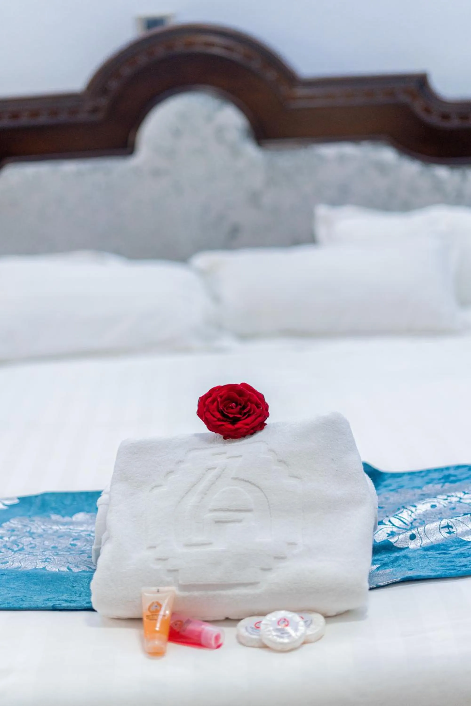 Bed in Ras Amba Hotel