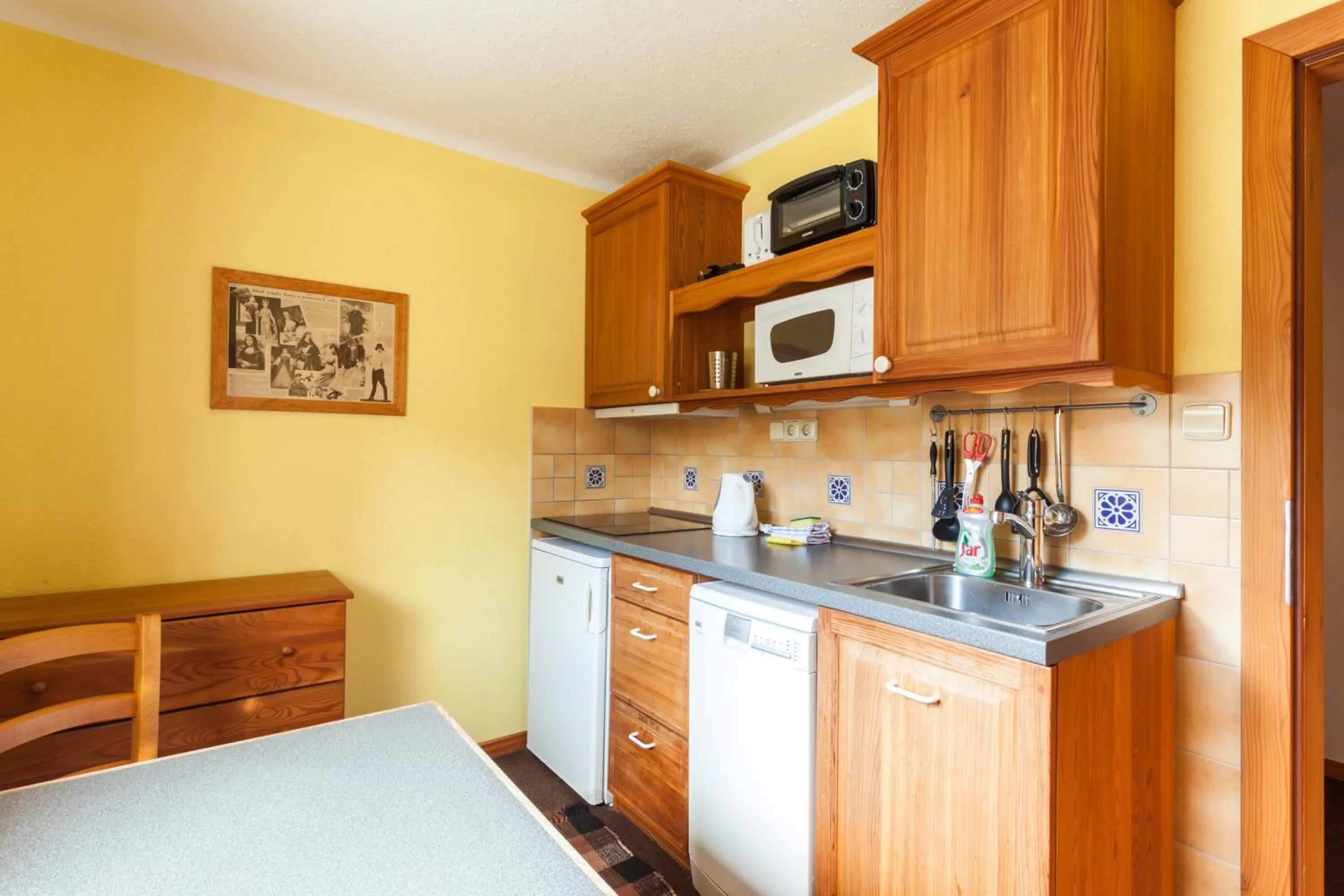 Kitchen or kitchenette in Haus Wildbach - Baranek Resorts