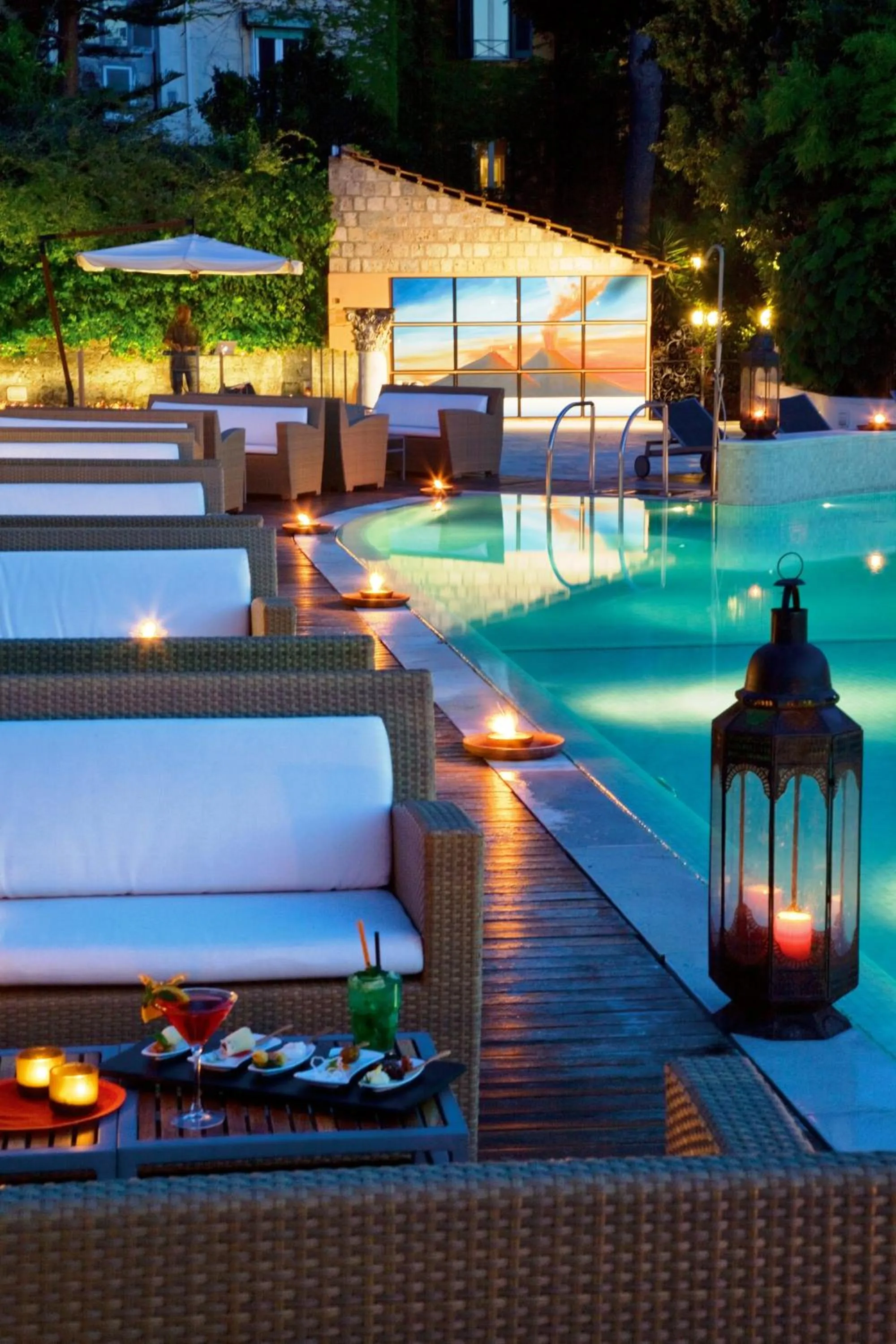 Swimming pool in Grand Hotel Excelsior Vittoria