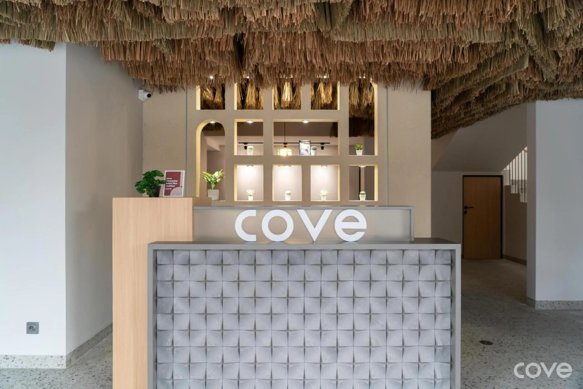 Lobby or reception in Cove Vaia