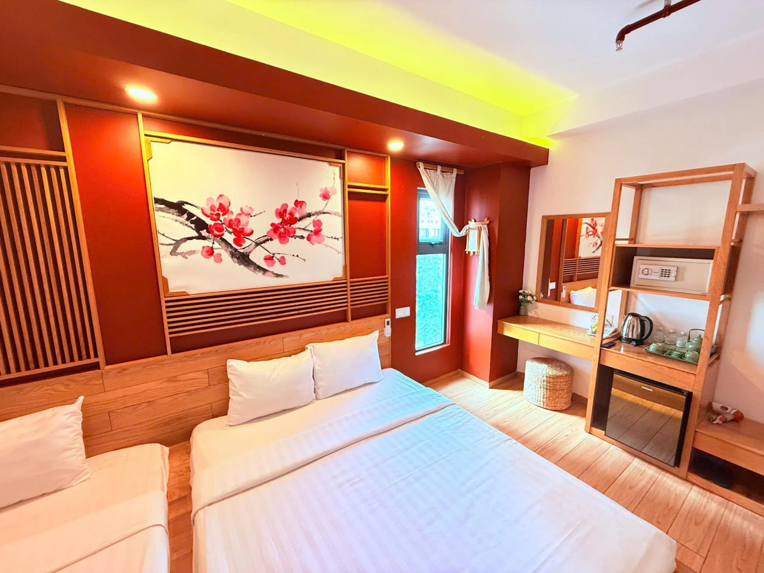 Bed in Fuji Boutique Hotel Nha Trang