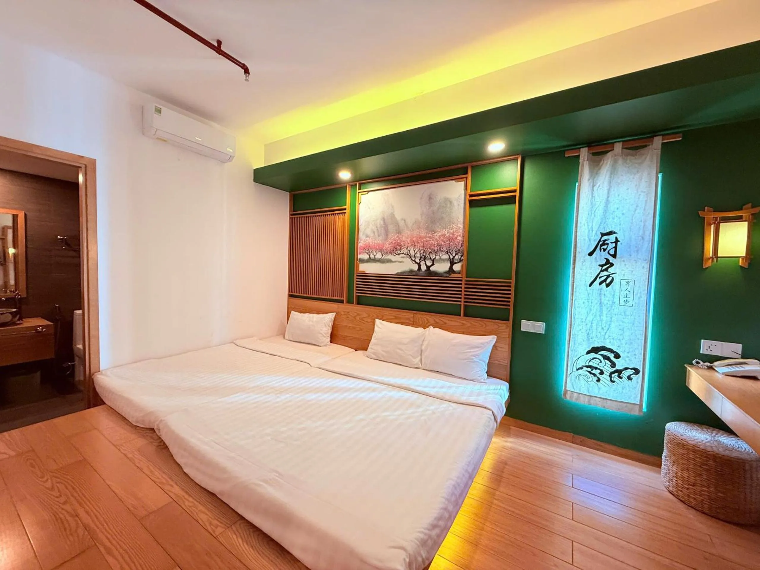 Bed in Fuji Boutique Hotel Nha Trang