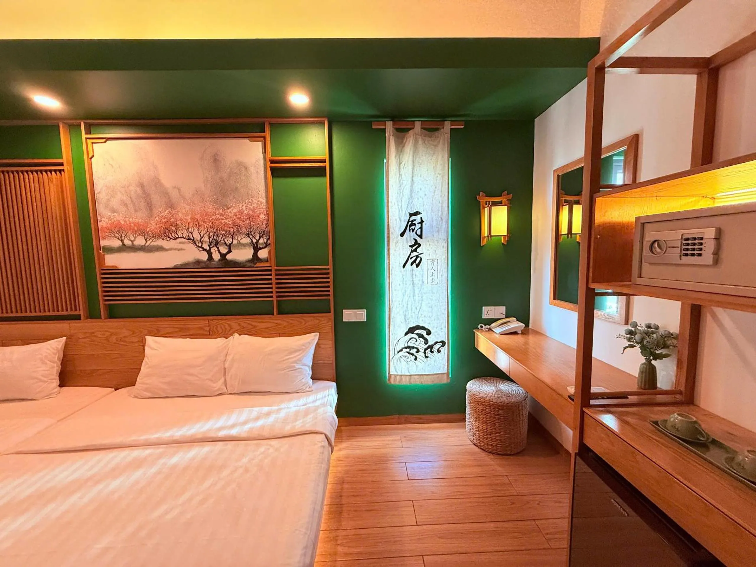 Bed in Fuji Boutique Hotel Nha Trang