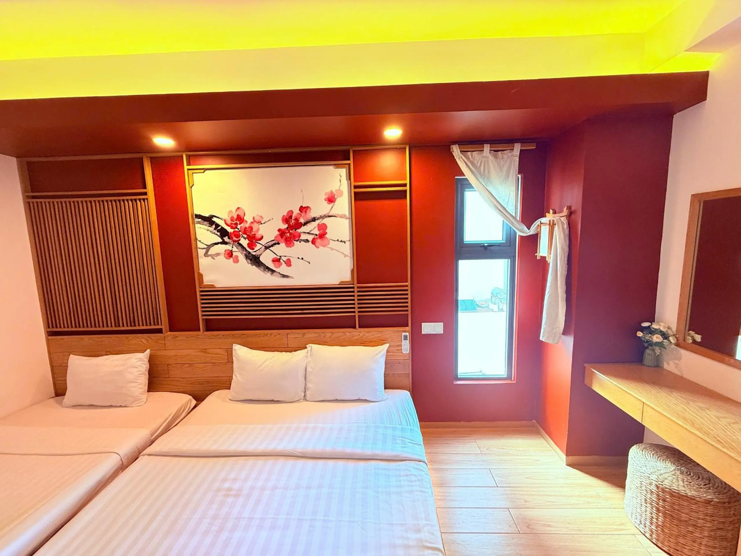 Bed in Fuji Boutique Hotel Nha Trang