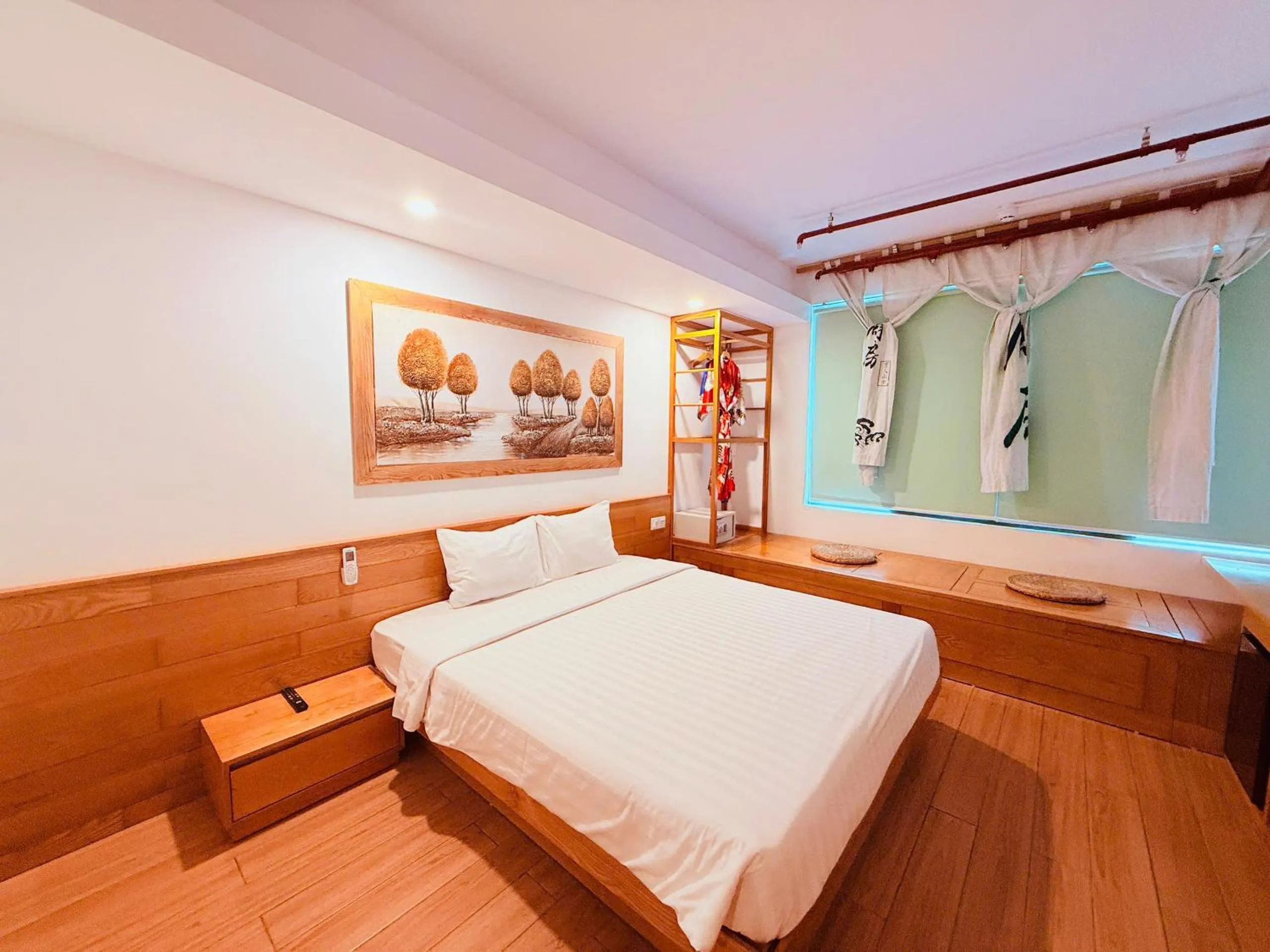 Bed in Fuji Boutique Hotel Nha Trang
