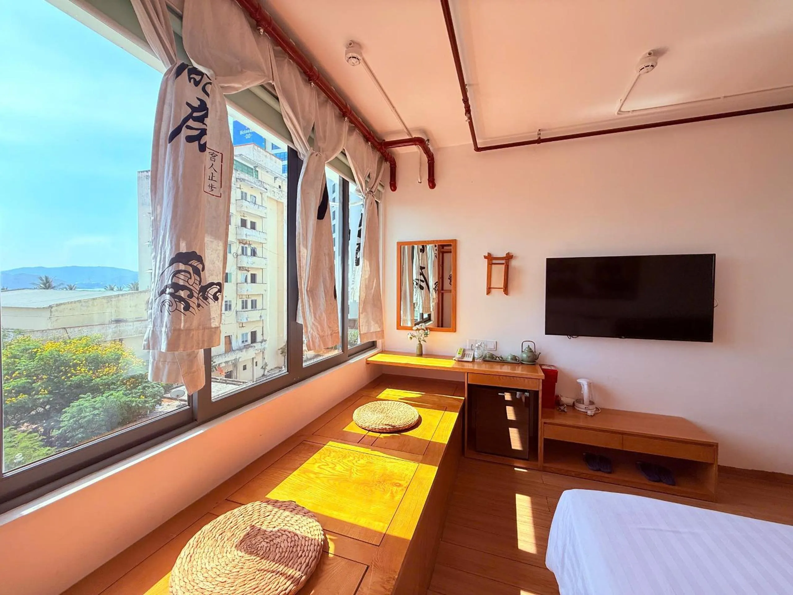 Bed in Fuji Boutique Hotel Nha Trang