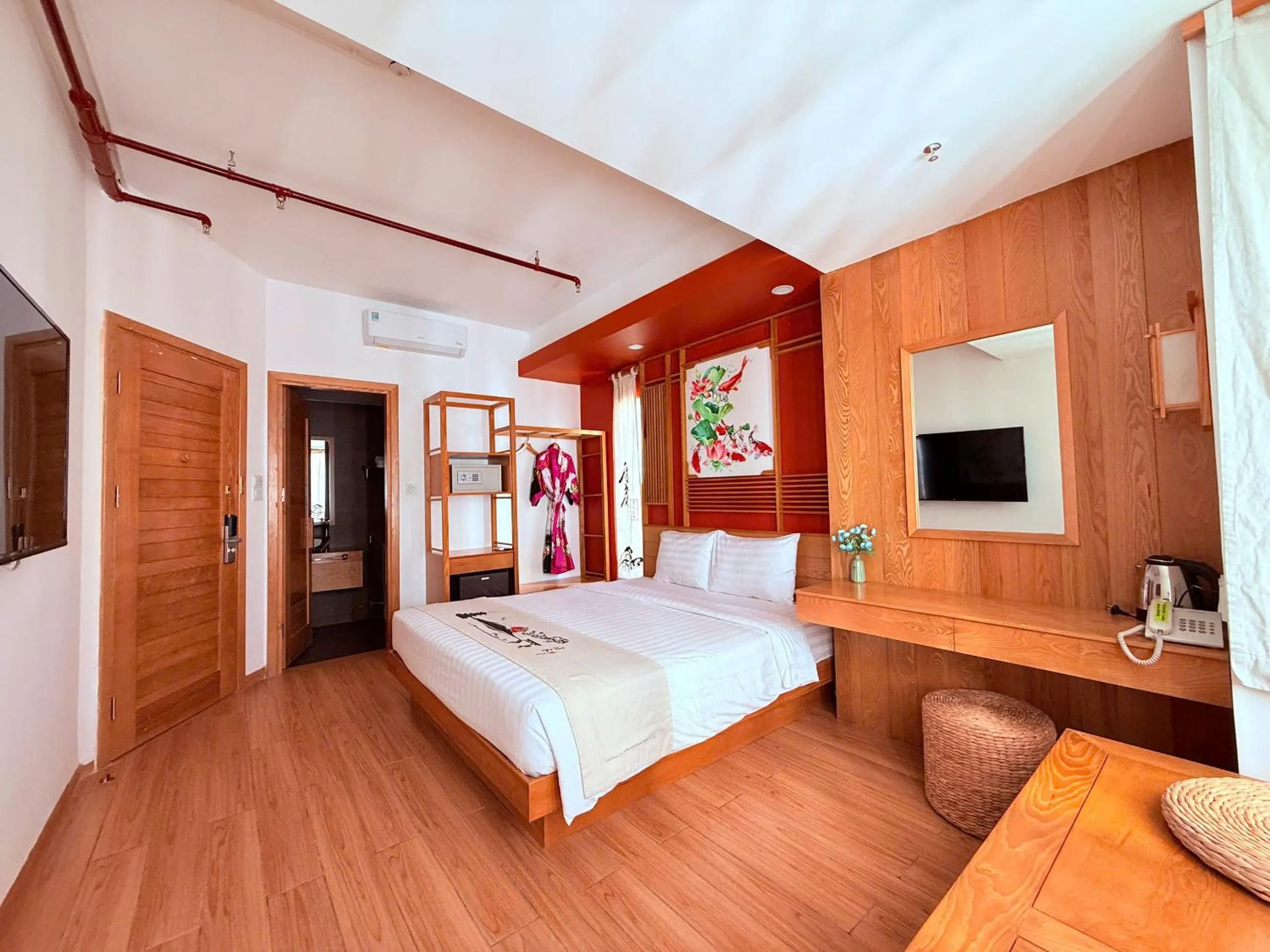 Bedroom, Bed in Fuji Boutique Hotel Nha Trang