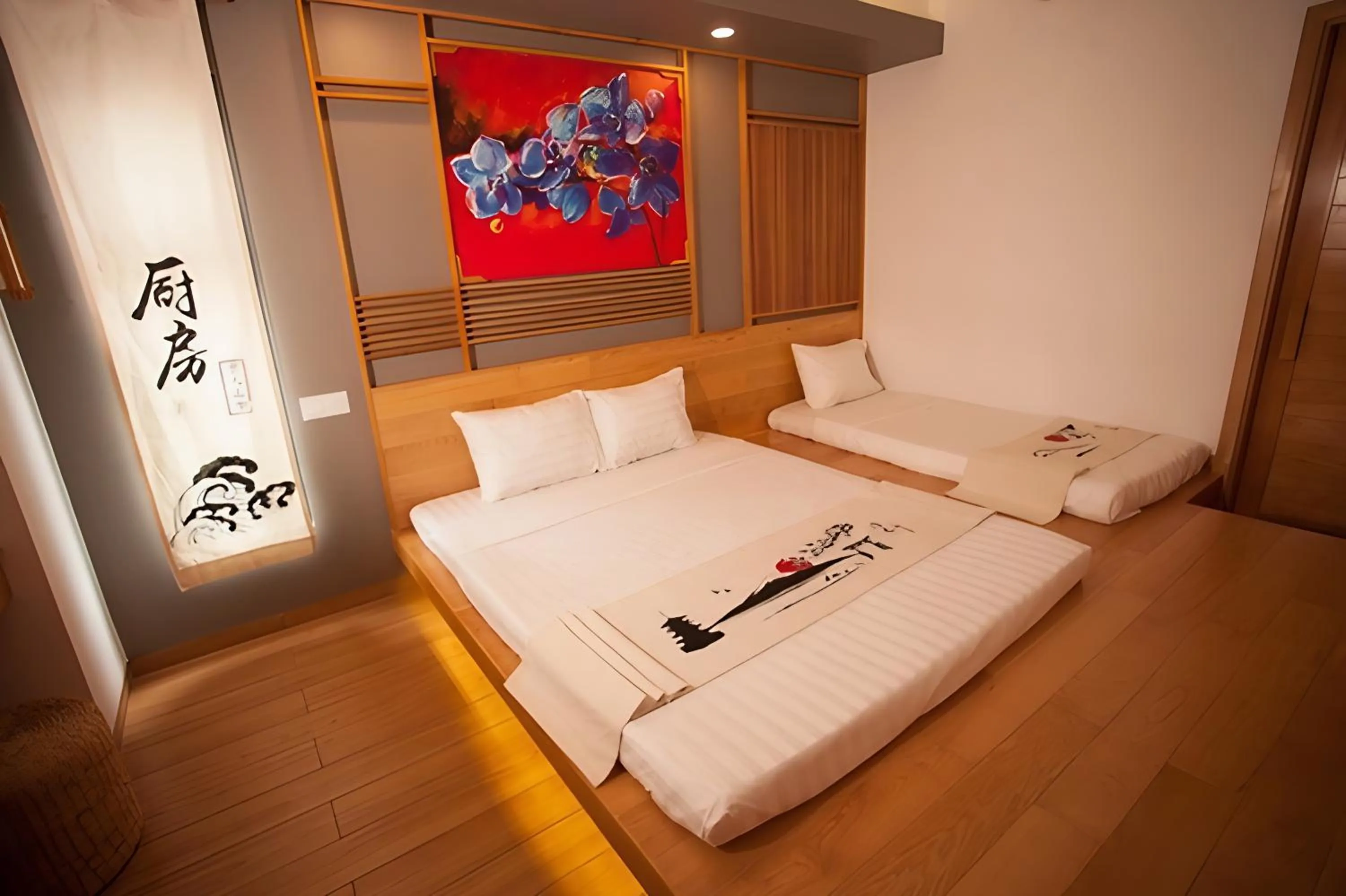 Bed in Fuji Boutique Hotel Nha Trang