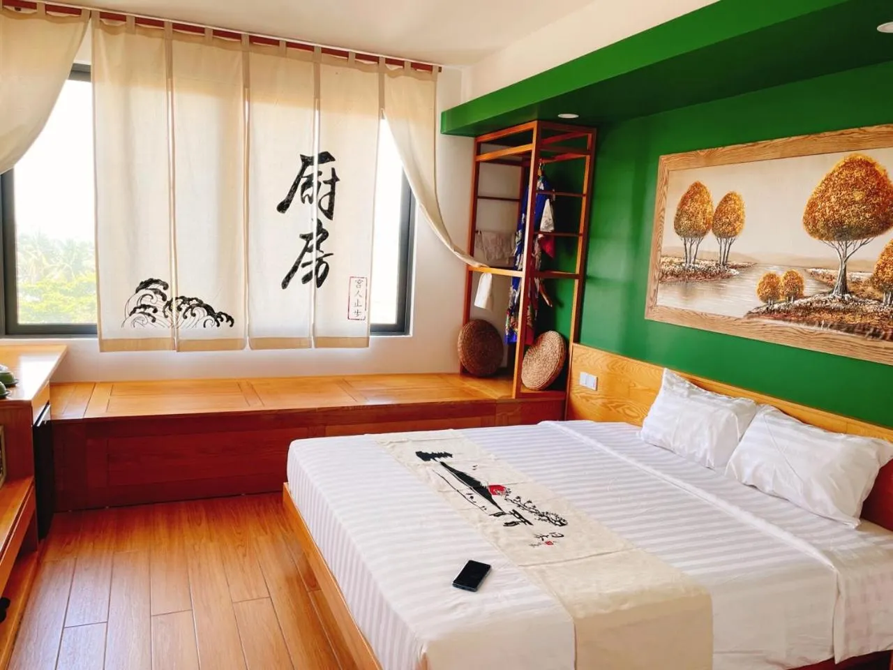 Bed in Fuji Boutique Hotel Nha Trang
