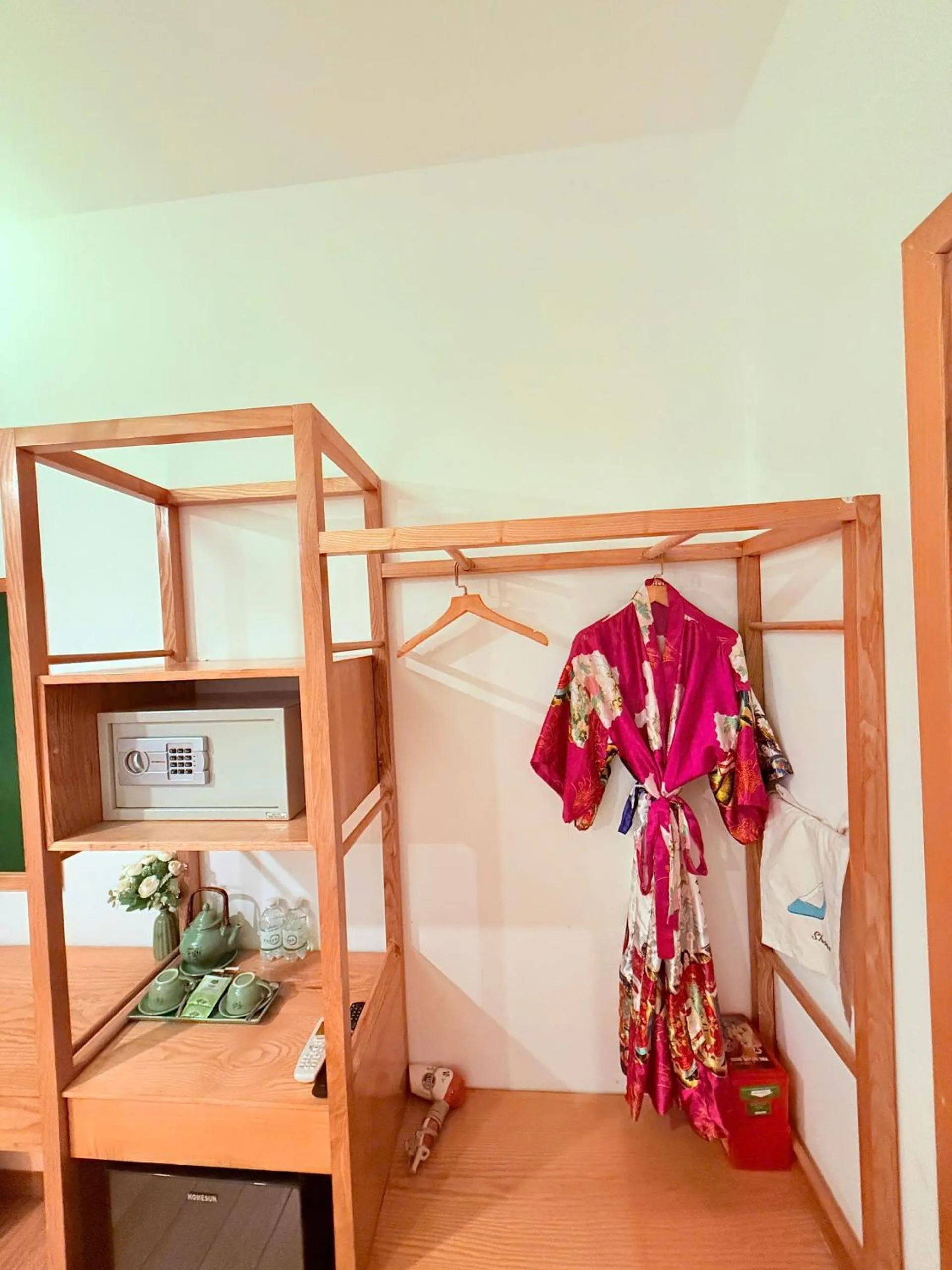 Coffee/tea facilities, Bed in Fuji Boutique Hotel Nha Trang