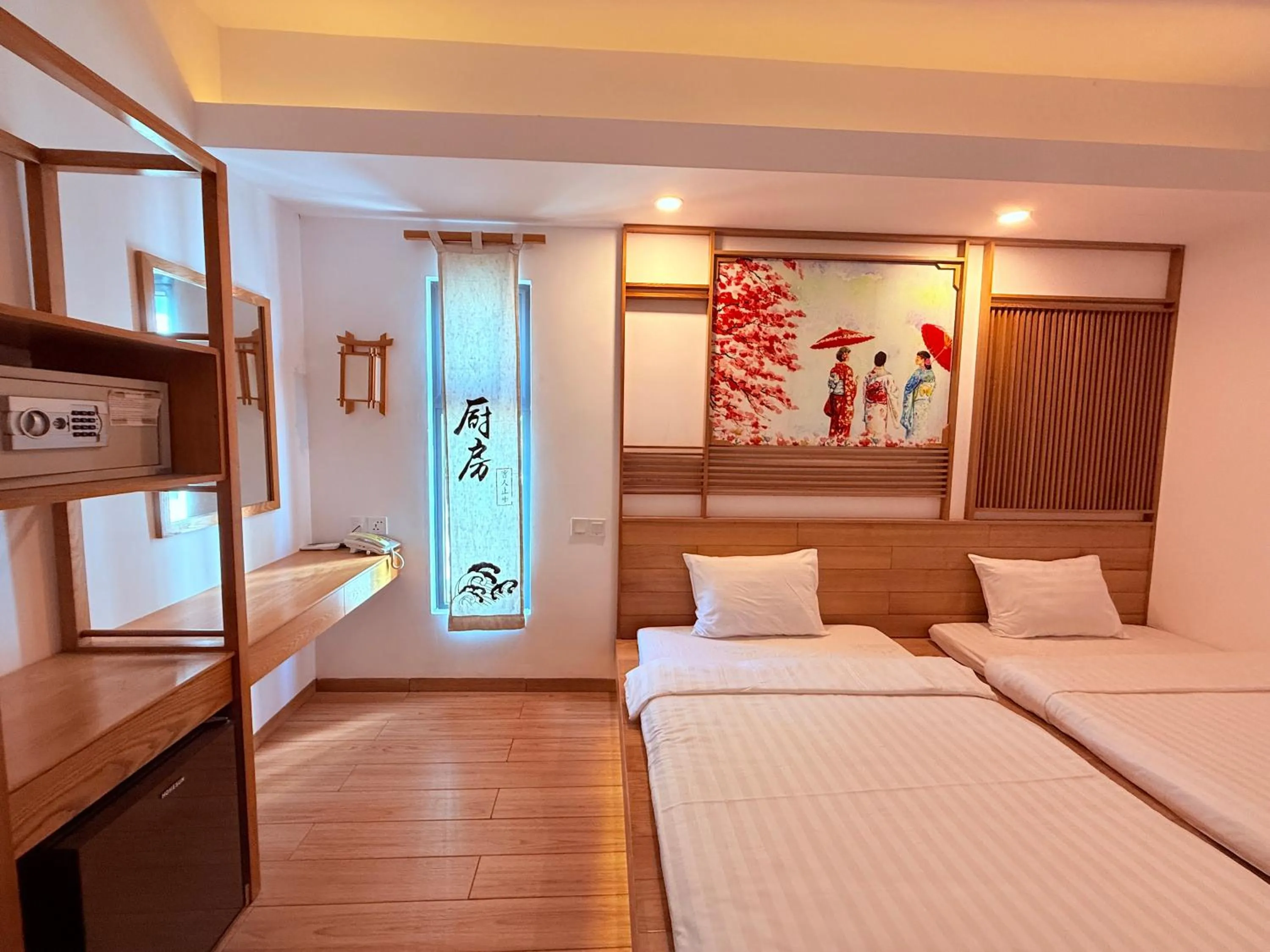 Bed in Fuji Boutique Hotel Nha Trang