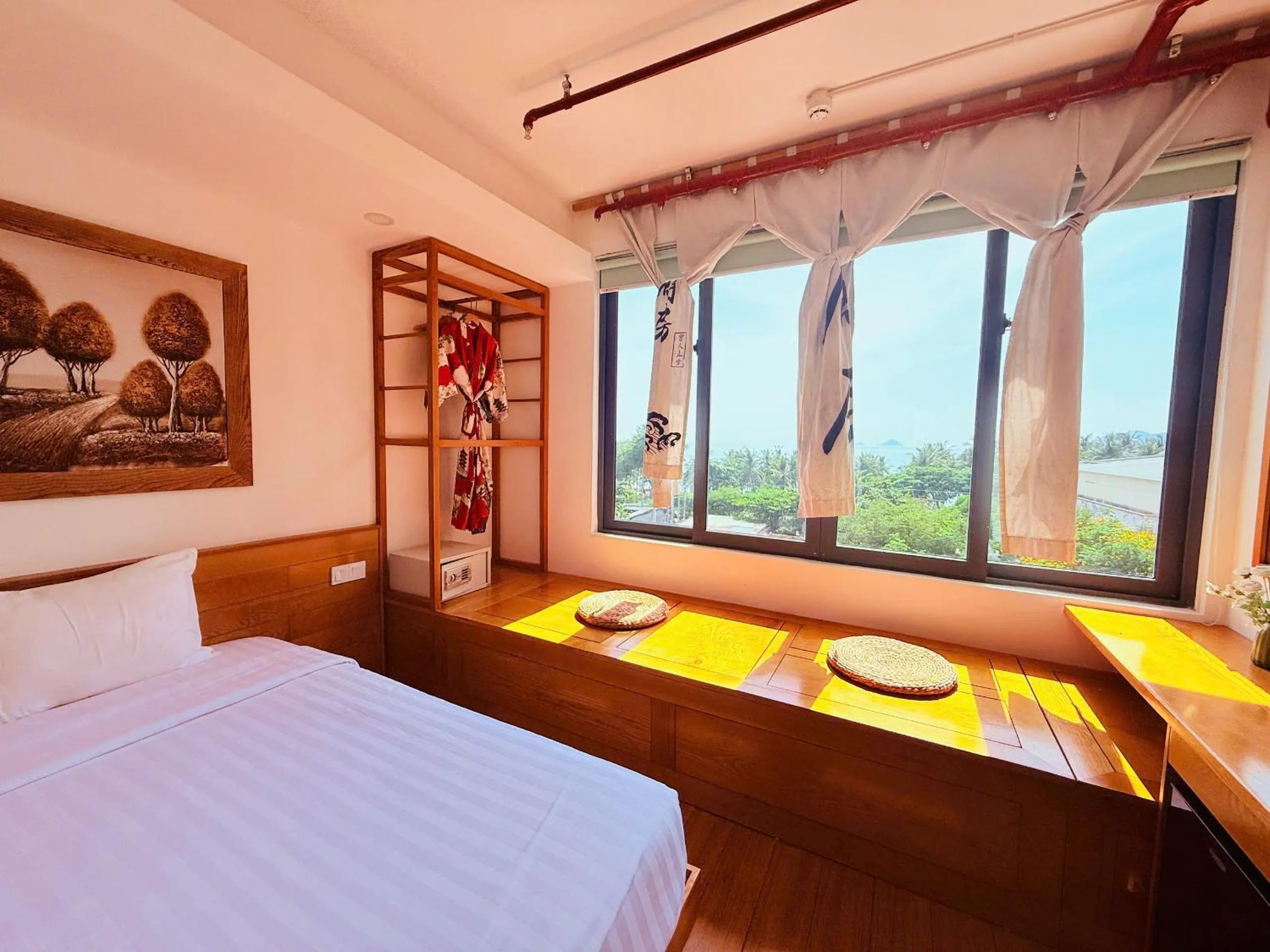 Bed in Fuji Boutique Hotel Nha Trang