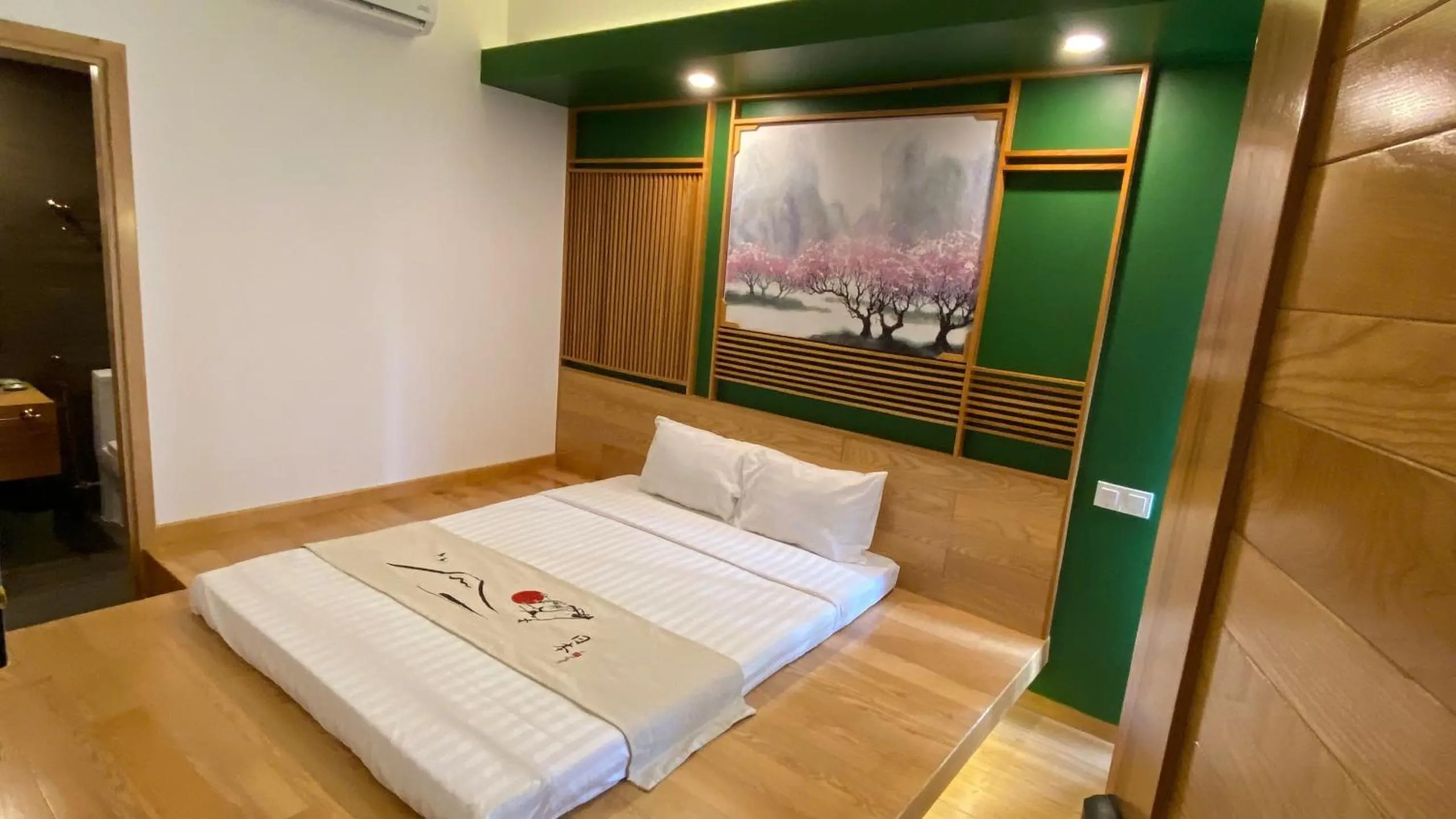 Bed in Fuji Boutique Hotel Nha Trang