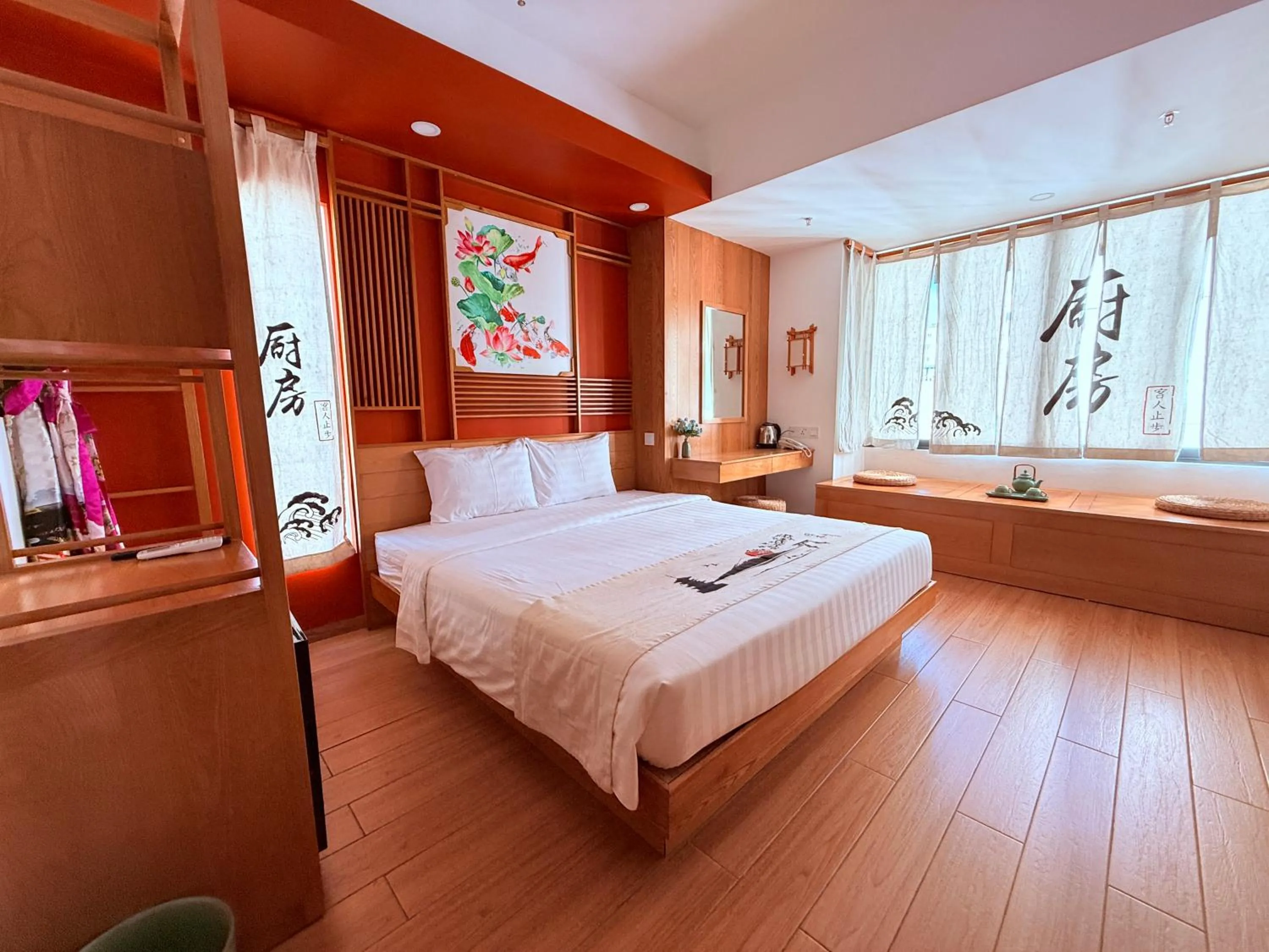 Bed in Fuji Boutique Hotel Nha Trang