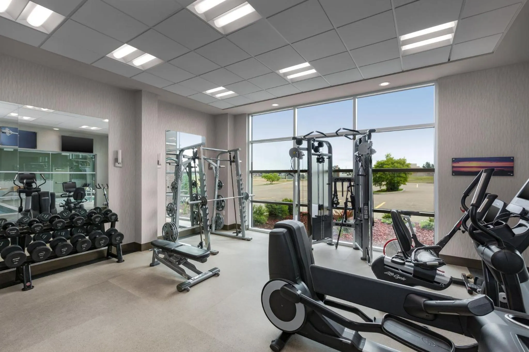 Fitness centre/facilities in Holiday Inn Express & Suites Cold Lake by IHG