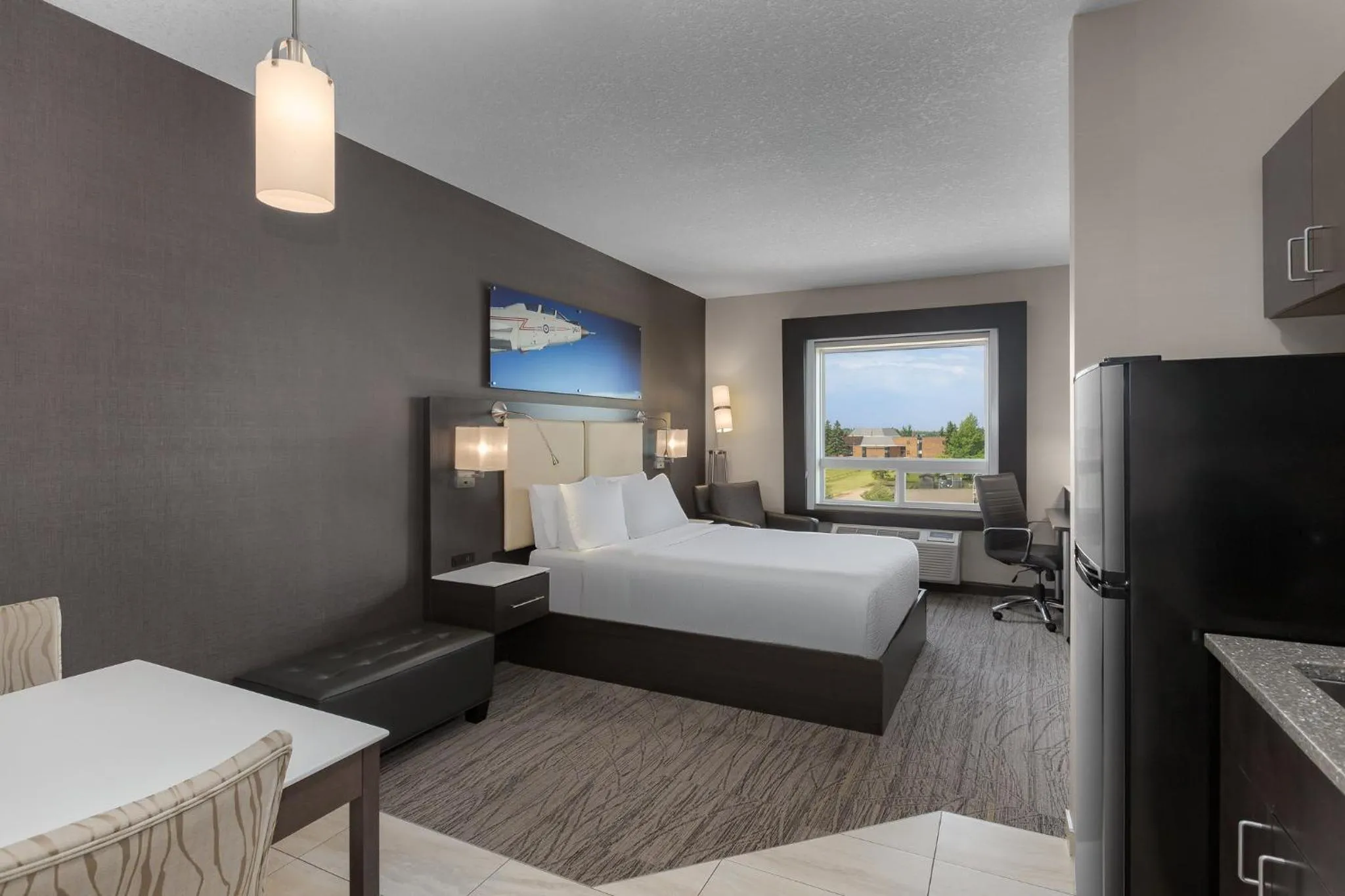 Photo of the whole room, Bed in Holiday Inn Express & Suites Cold Lake by IHG