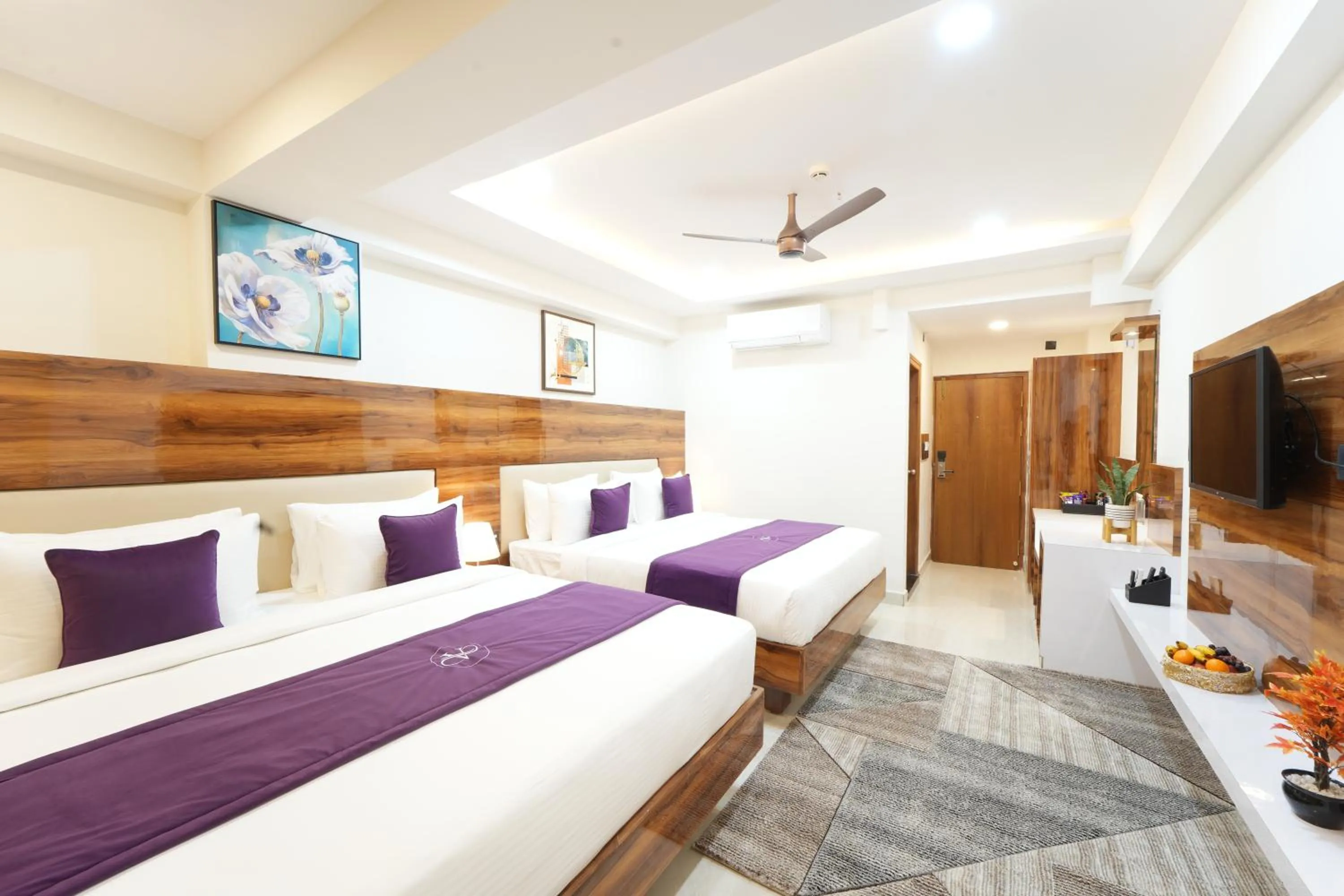 Bed in VOVO Boutique Hotel