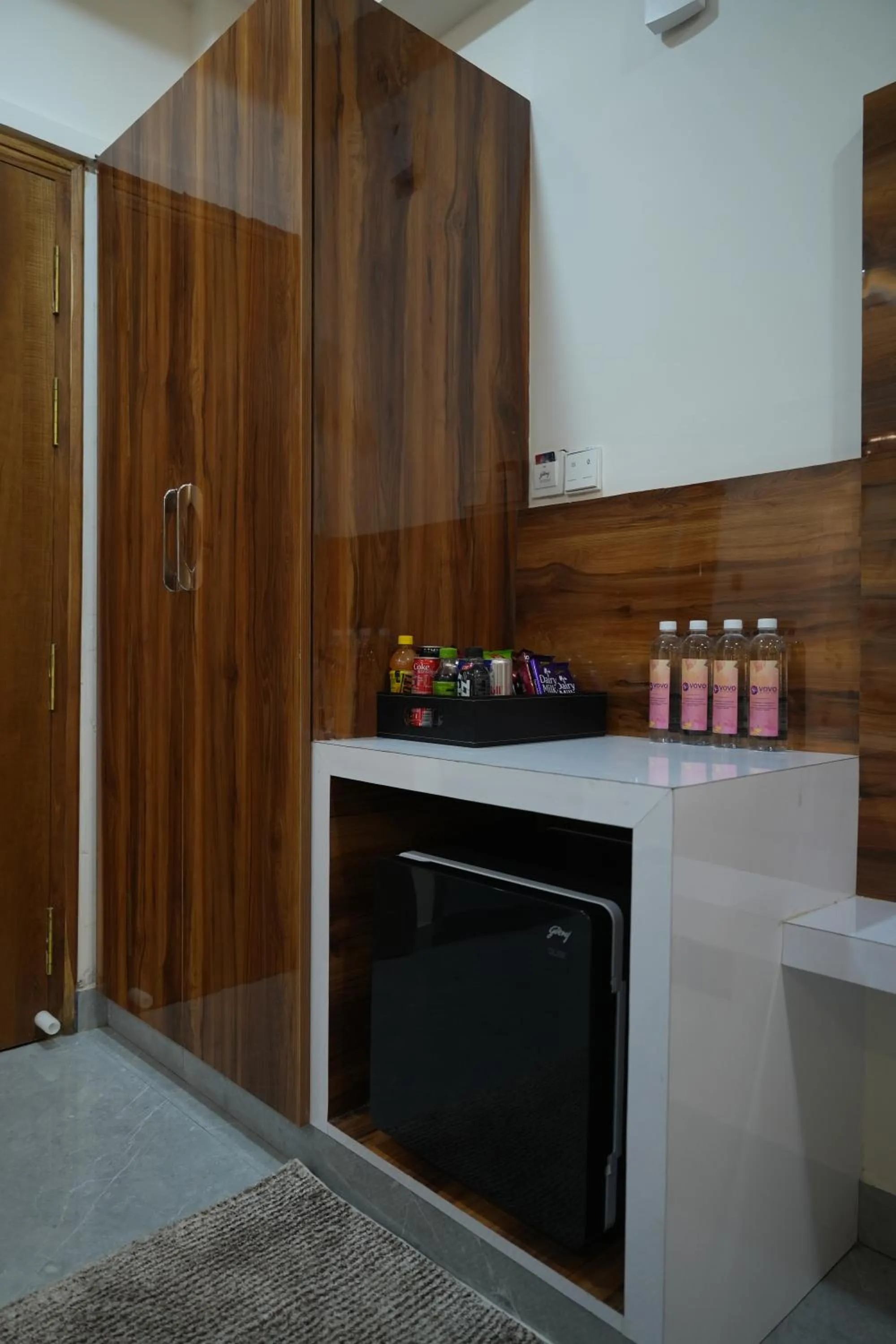 minibar in VOVO Boutique Hotel