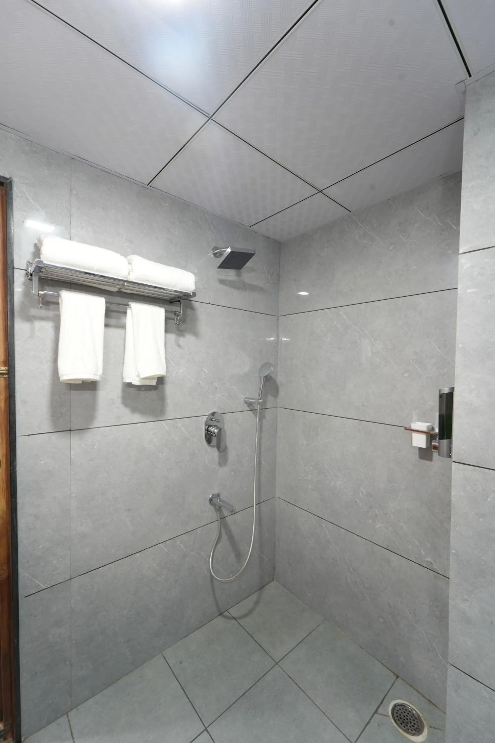 Shower in VOVO Boutique Hotel