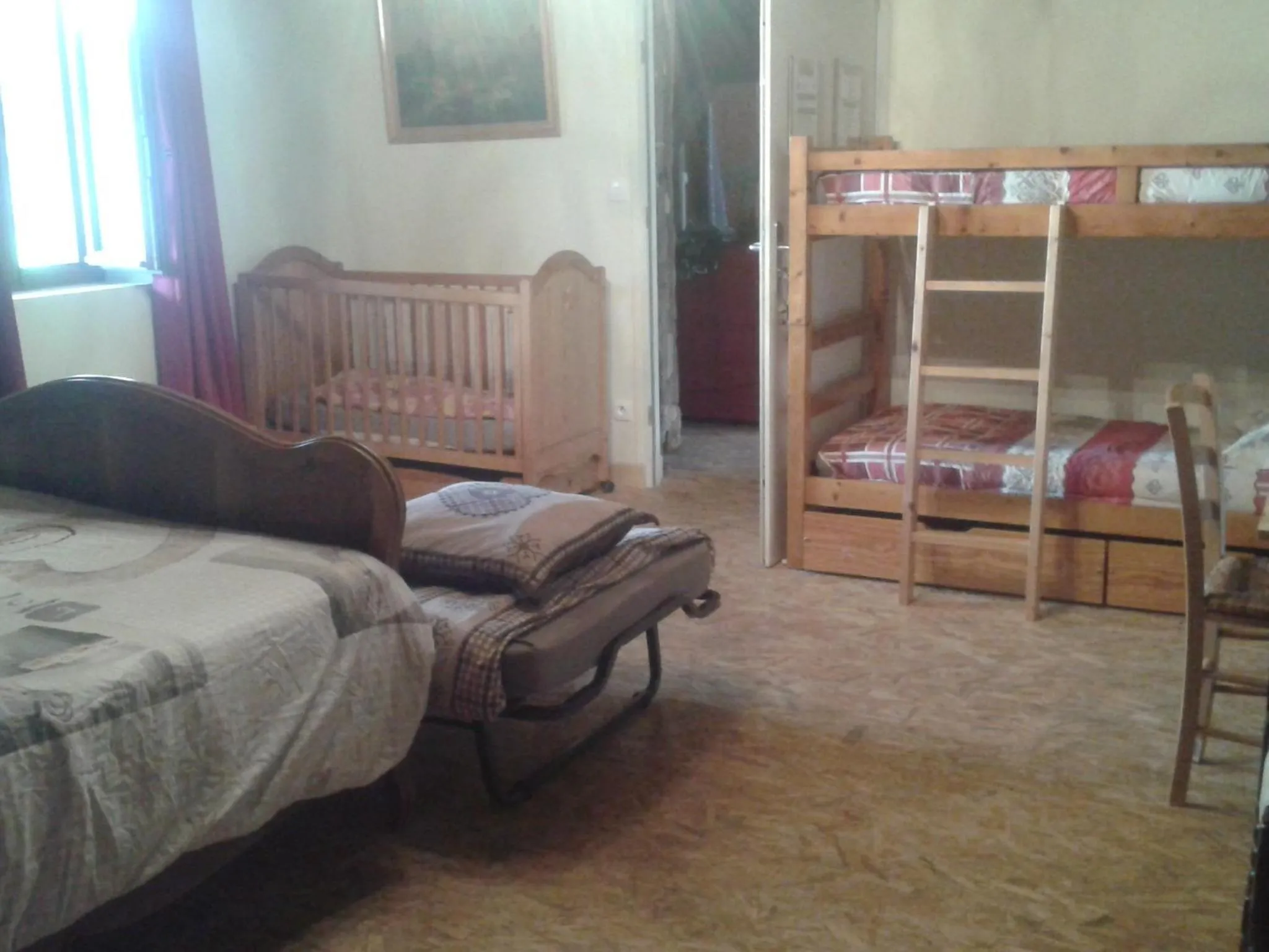 Bedroom, Bed in A La Poularde B&B