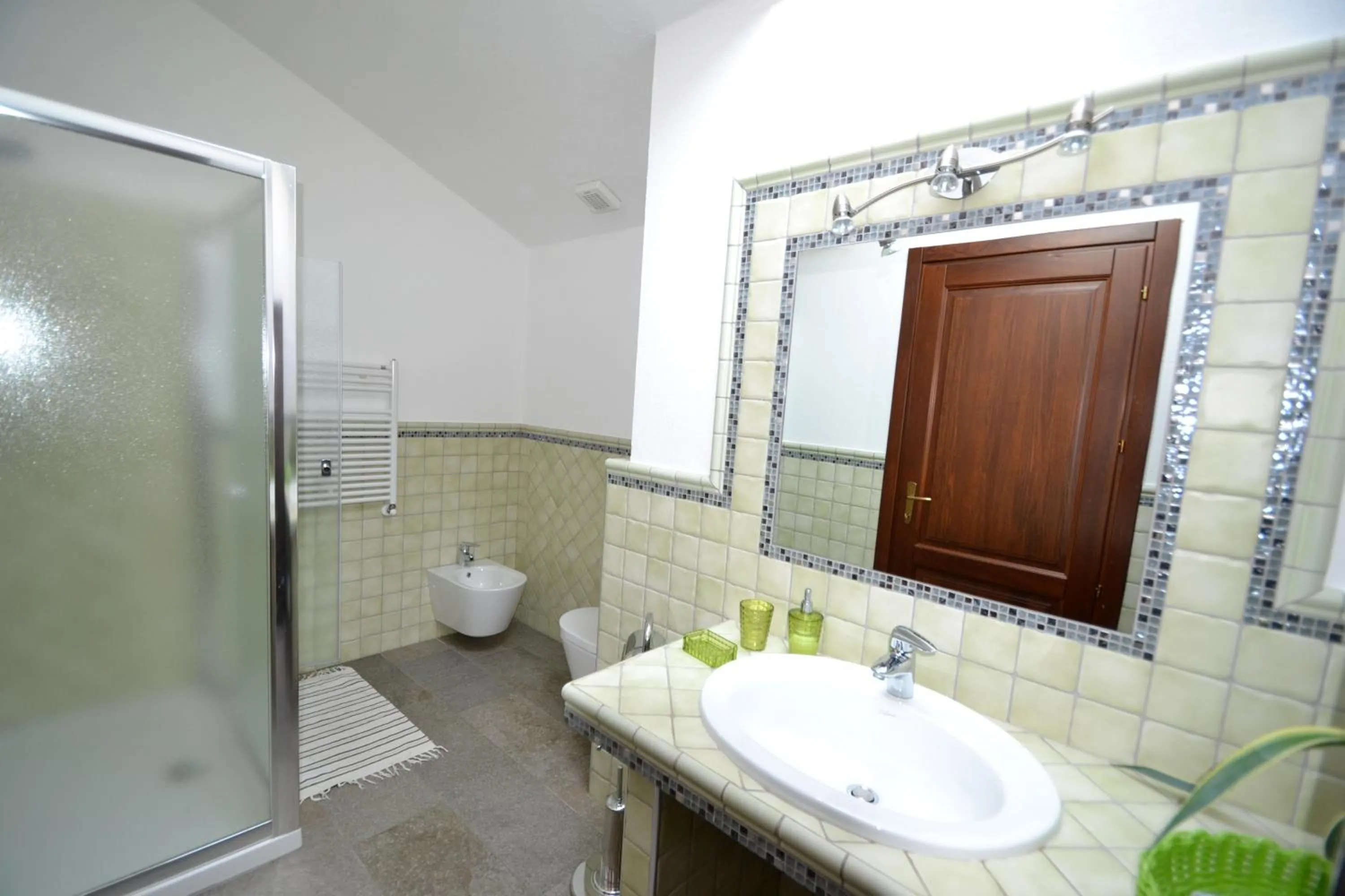 Shower in B&B 'L Cumbalot