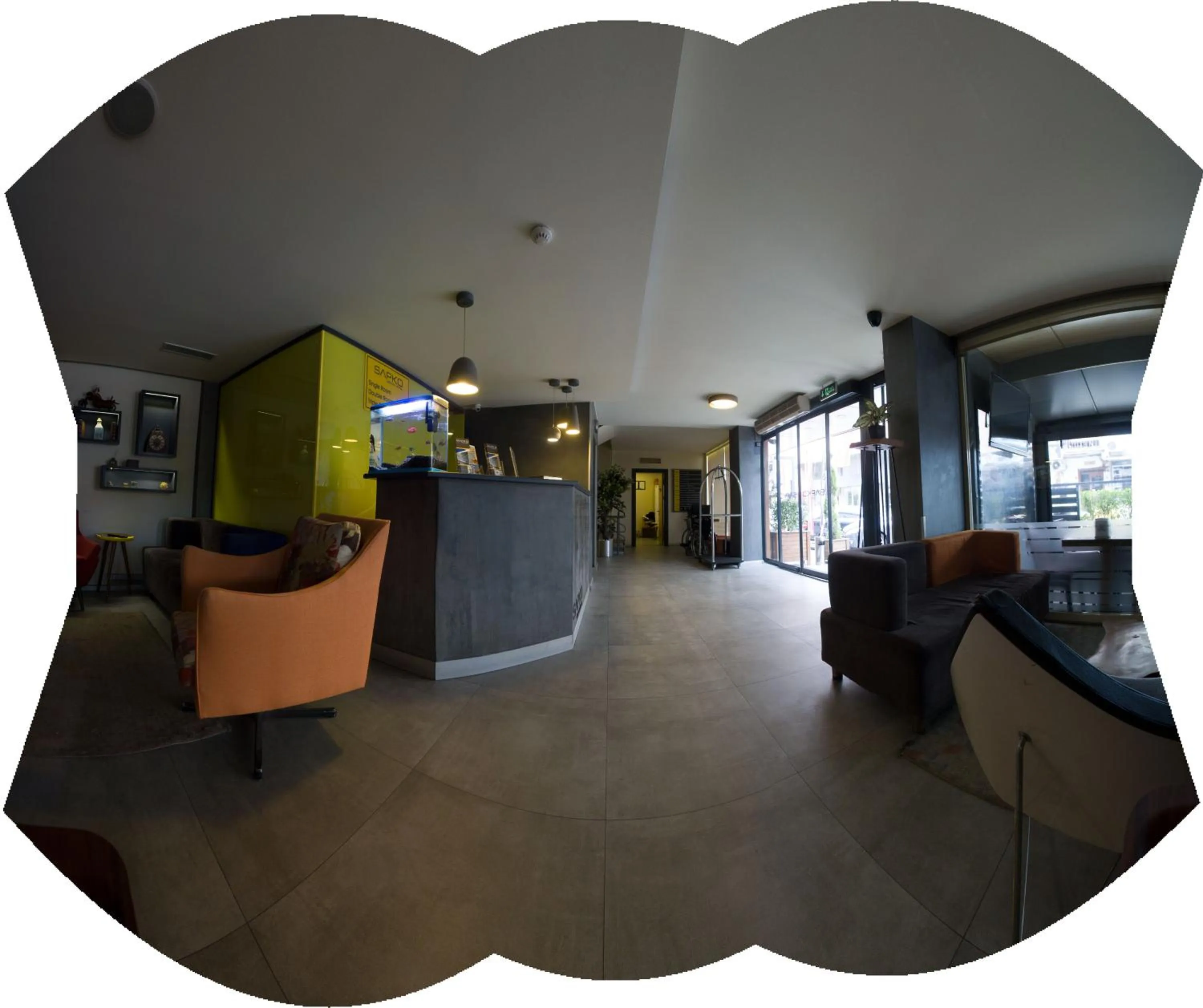 Lobby or reception in Sapko Airport Hotel