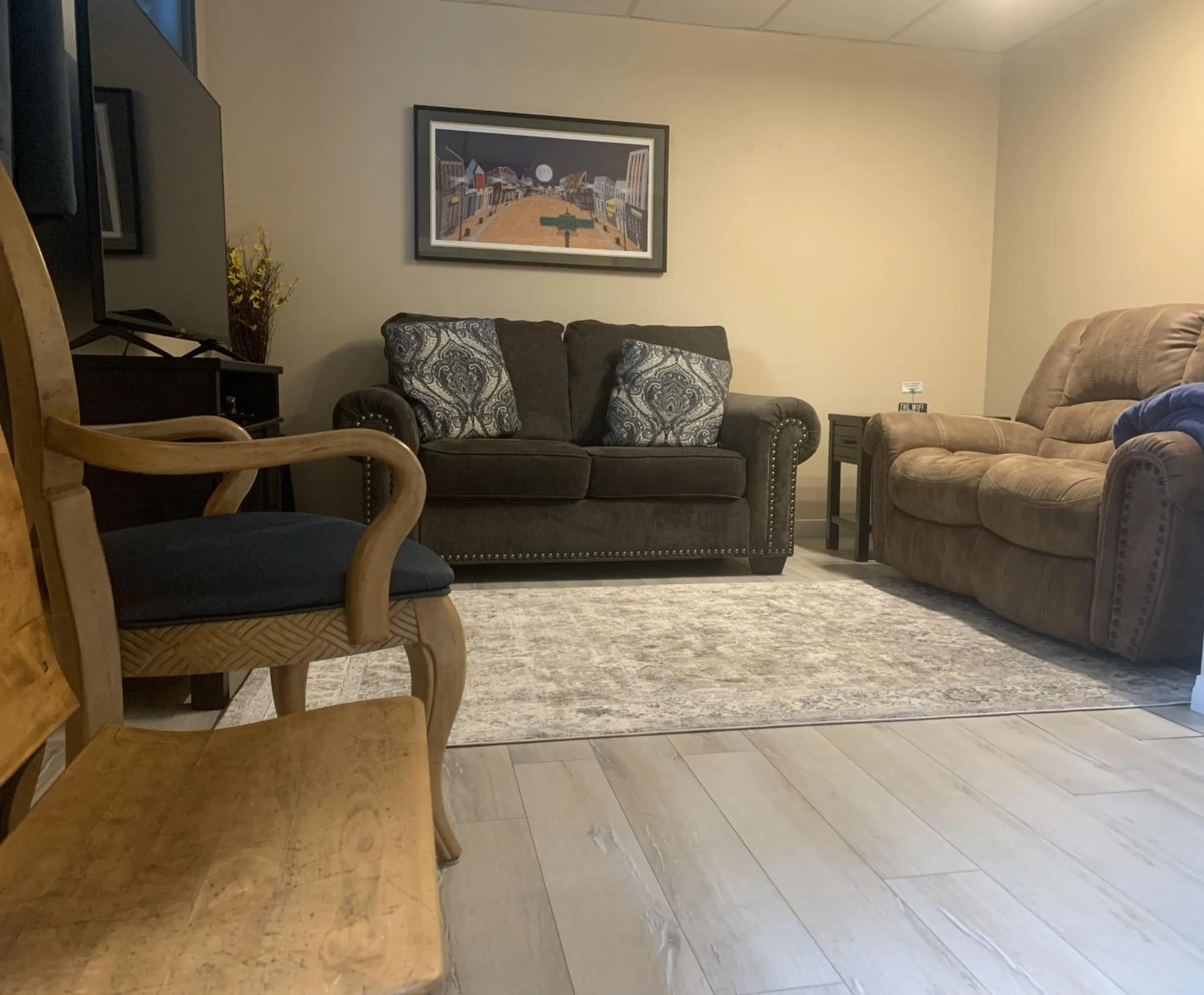 Living room in Remo Ridge Bed N Breakfast