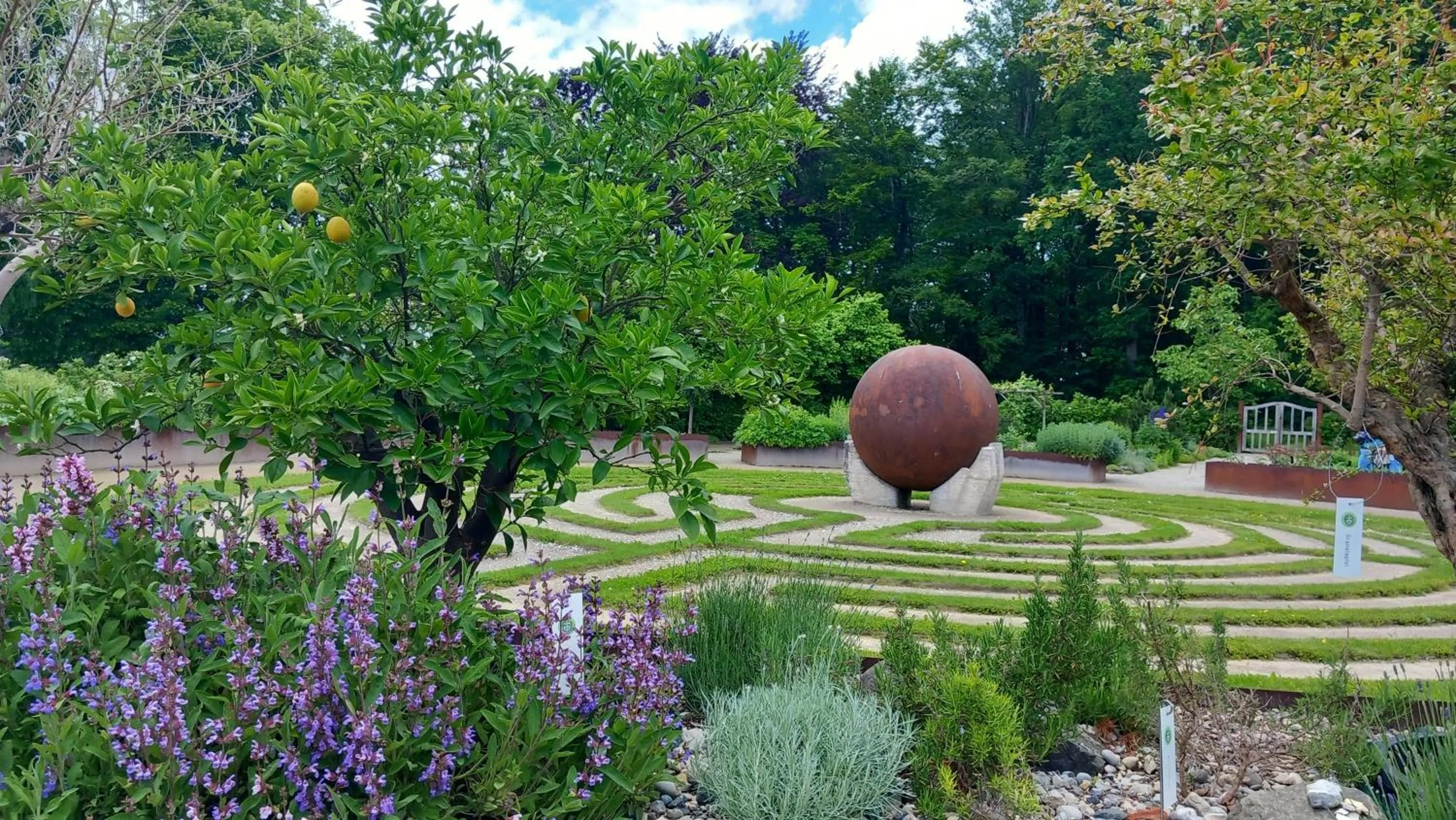 Garden view in Kloster Bonlanden