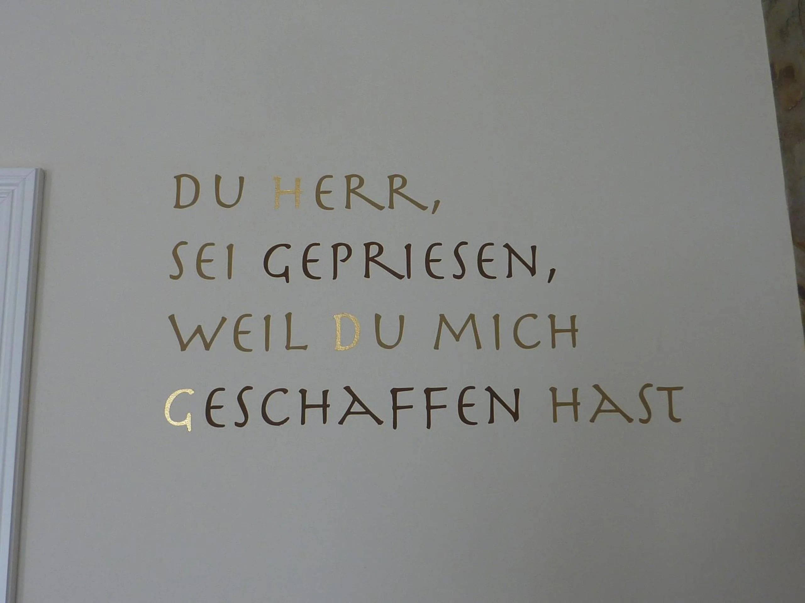 Decorative detail in Kloster Bonlanden