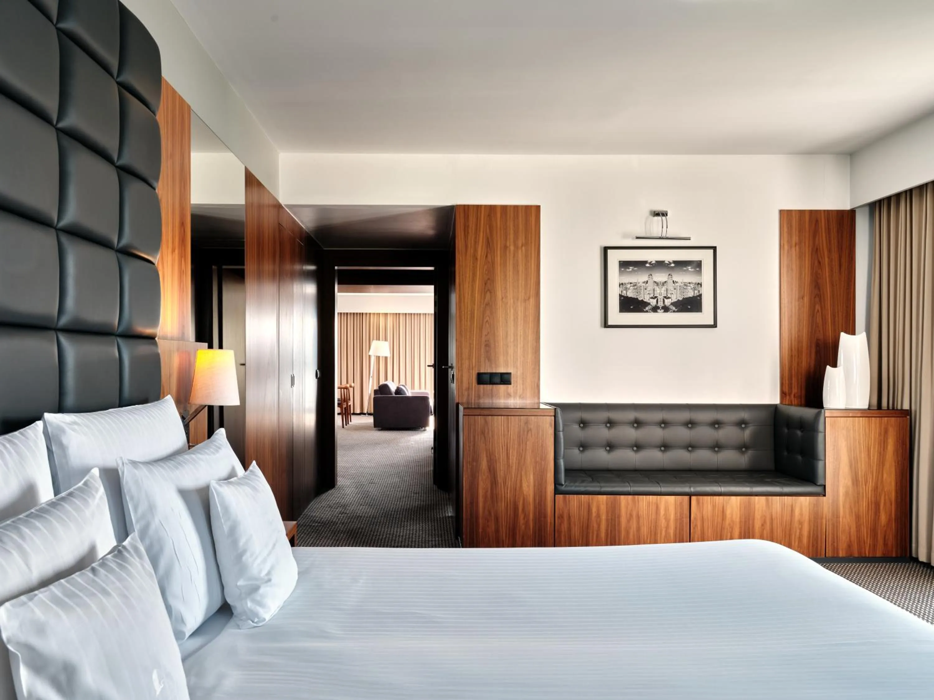 Bed in Heron Live Hotel Marina & SPA