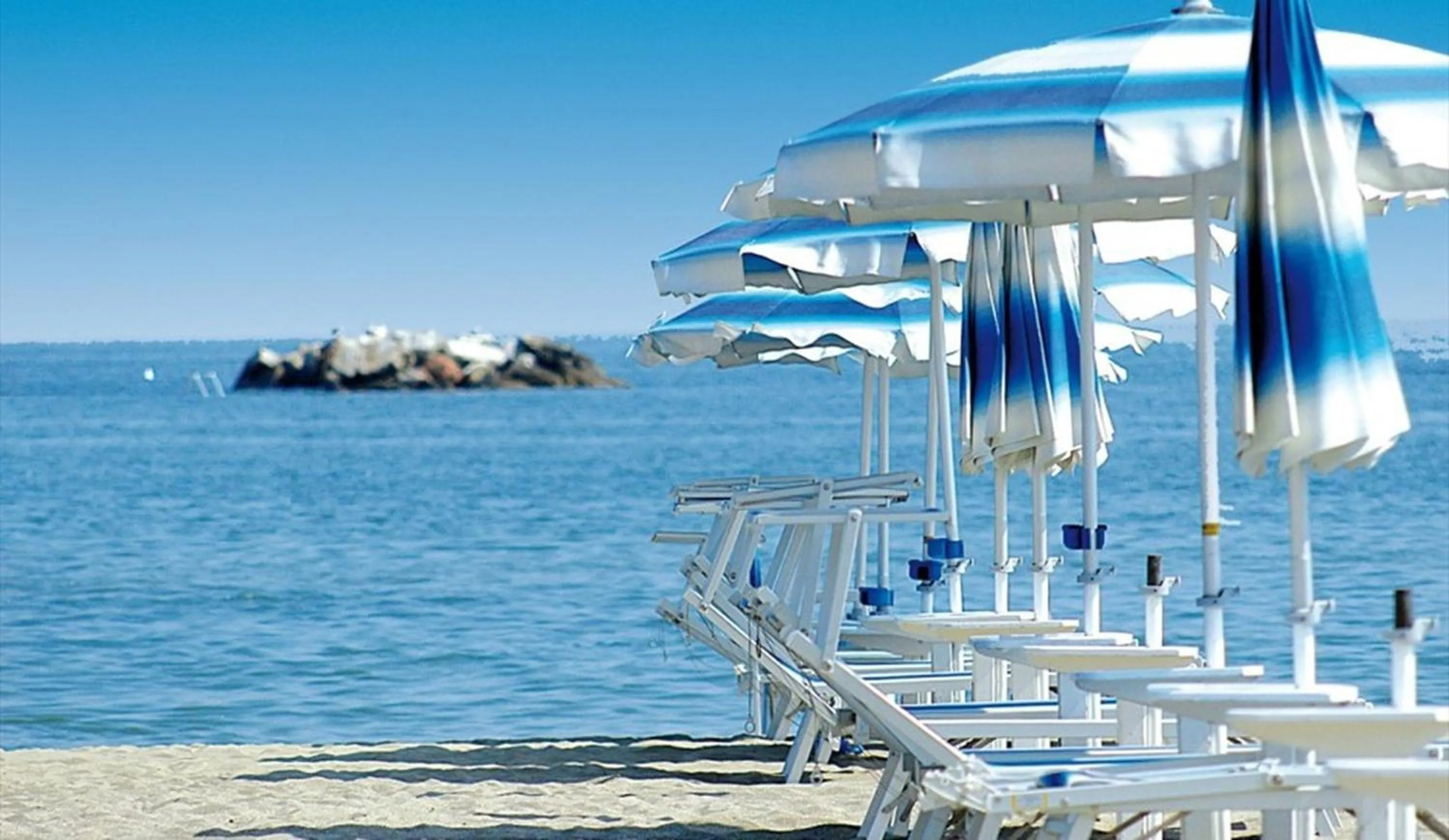 Beach in Hotel Savoia