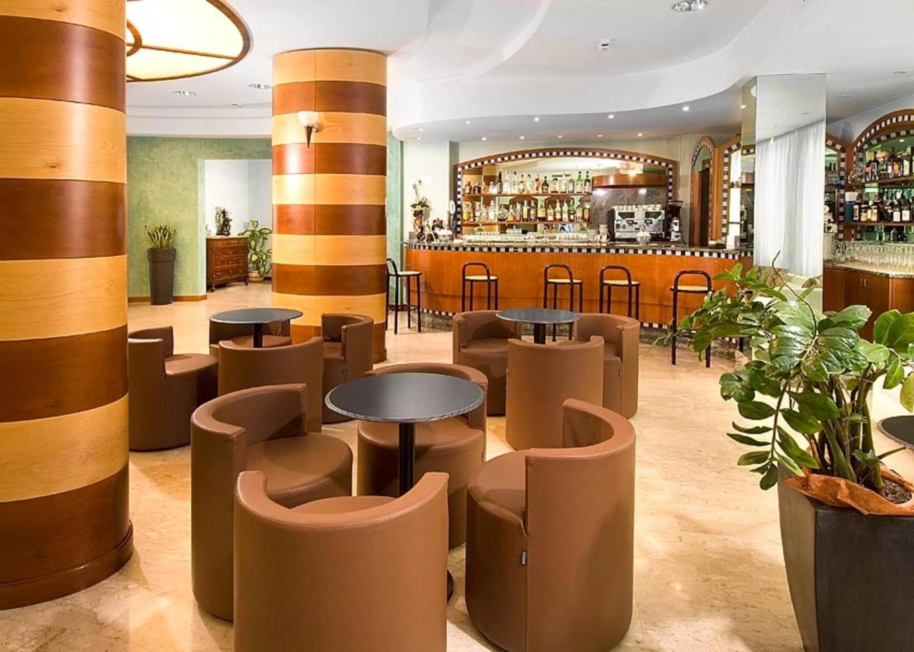 Lounge or bar in Hotel Savoia