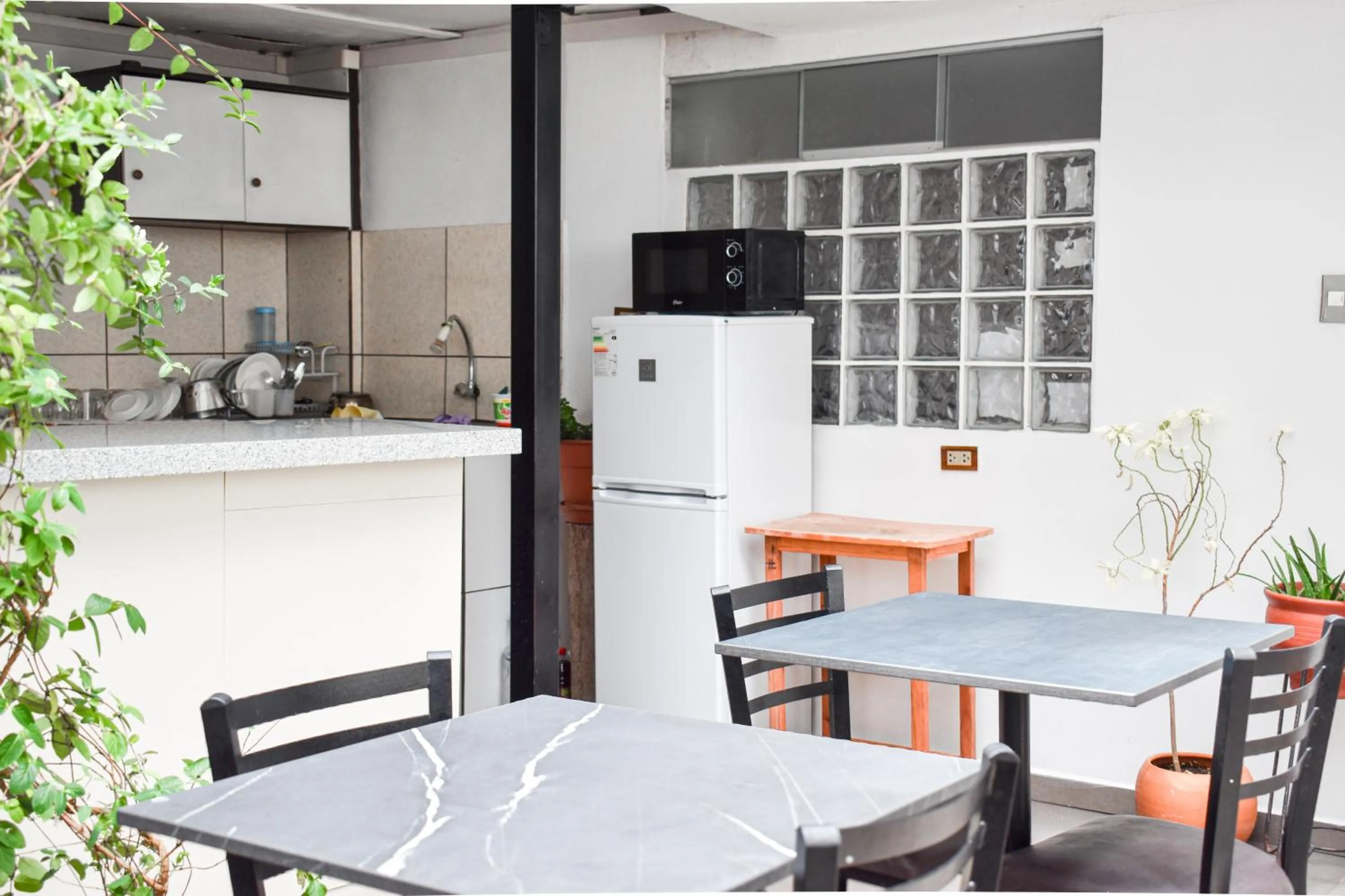 Seating area in Apart Hotel El Puma