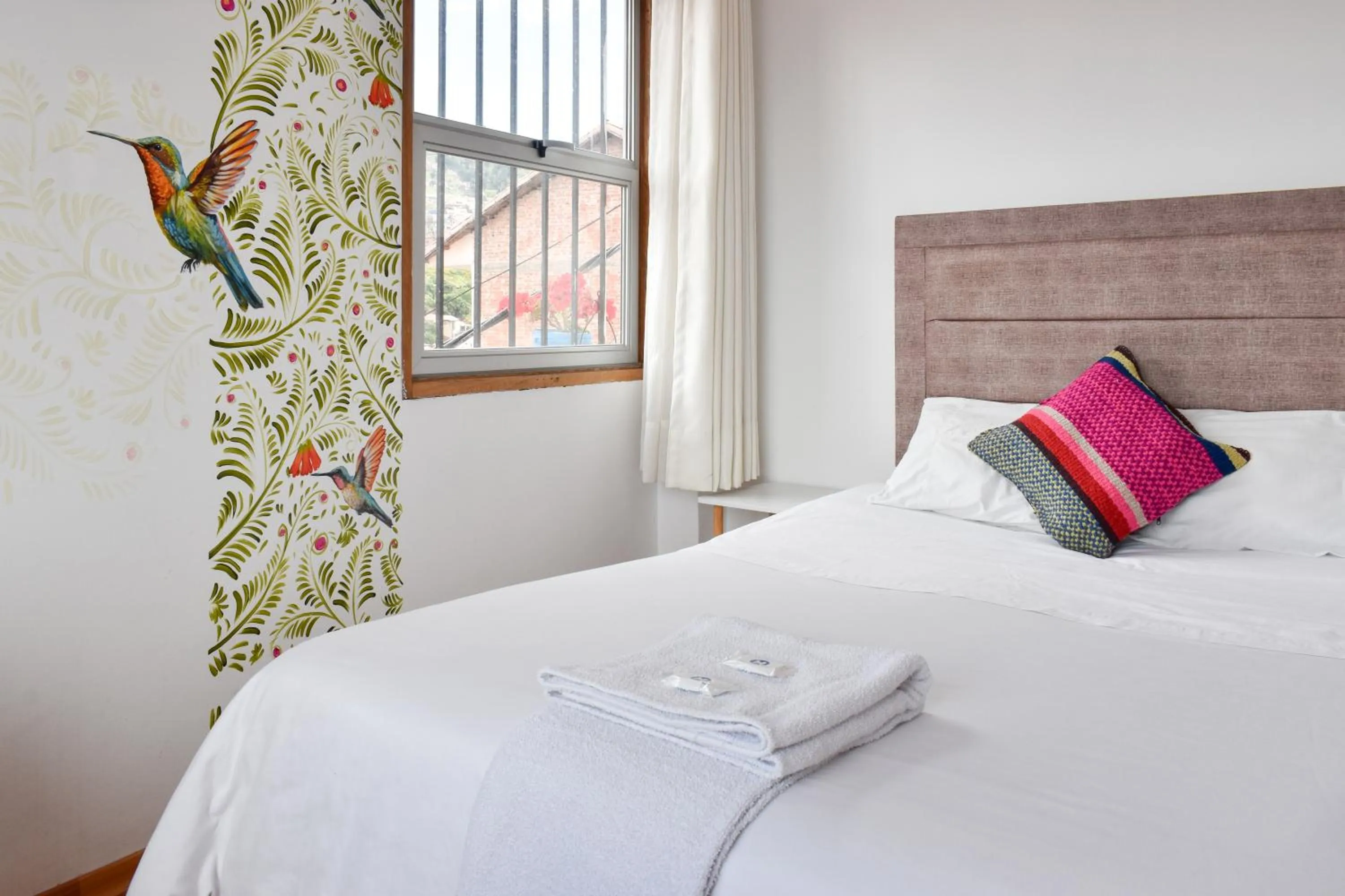 Bed in Apart Hotel El Puma