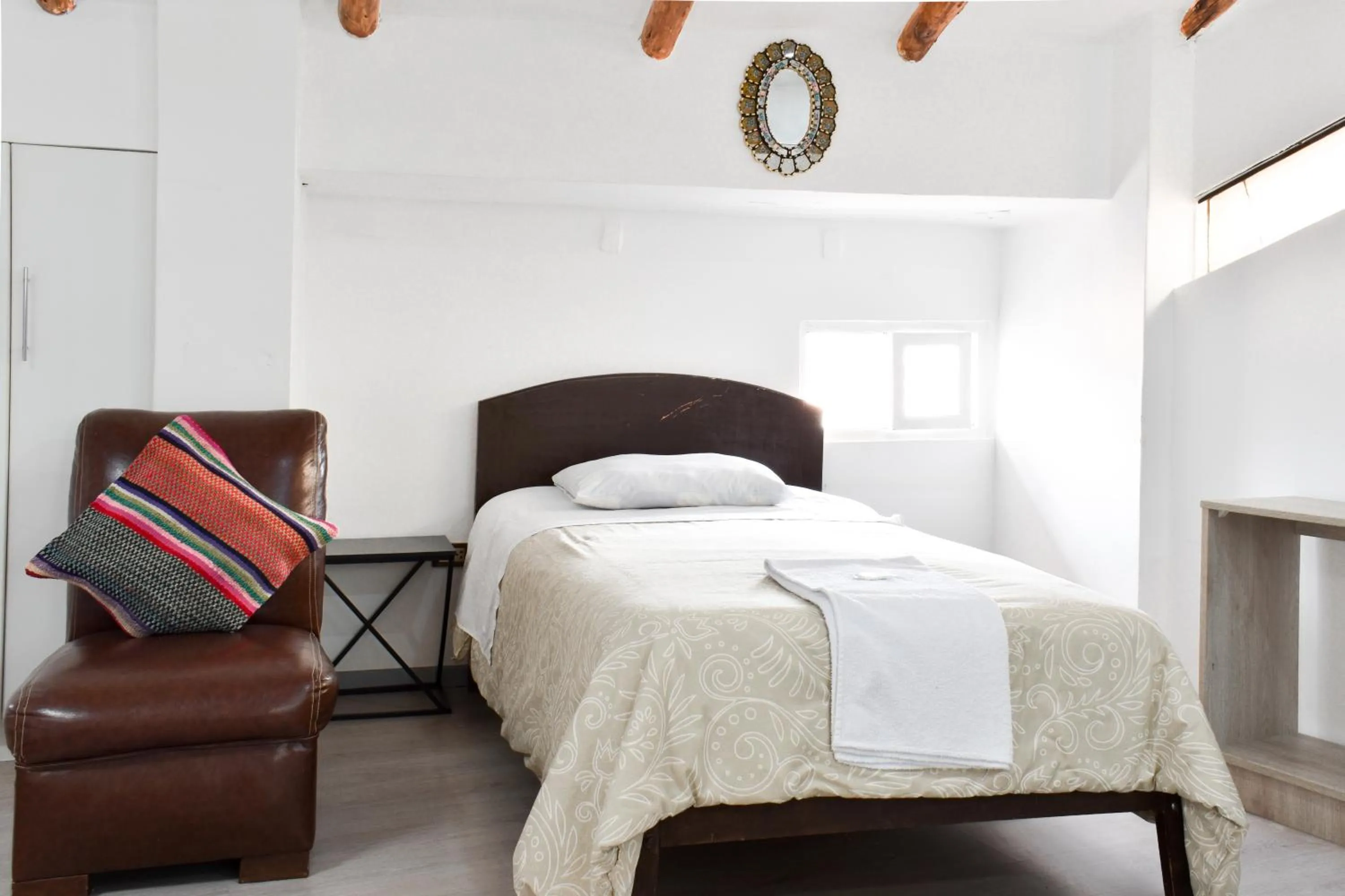 Bed in Apart Hotel El Puma