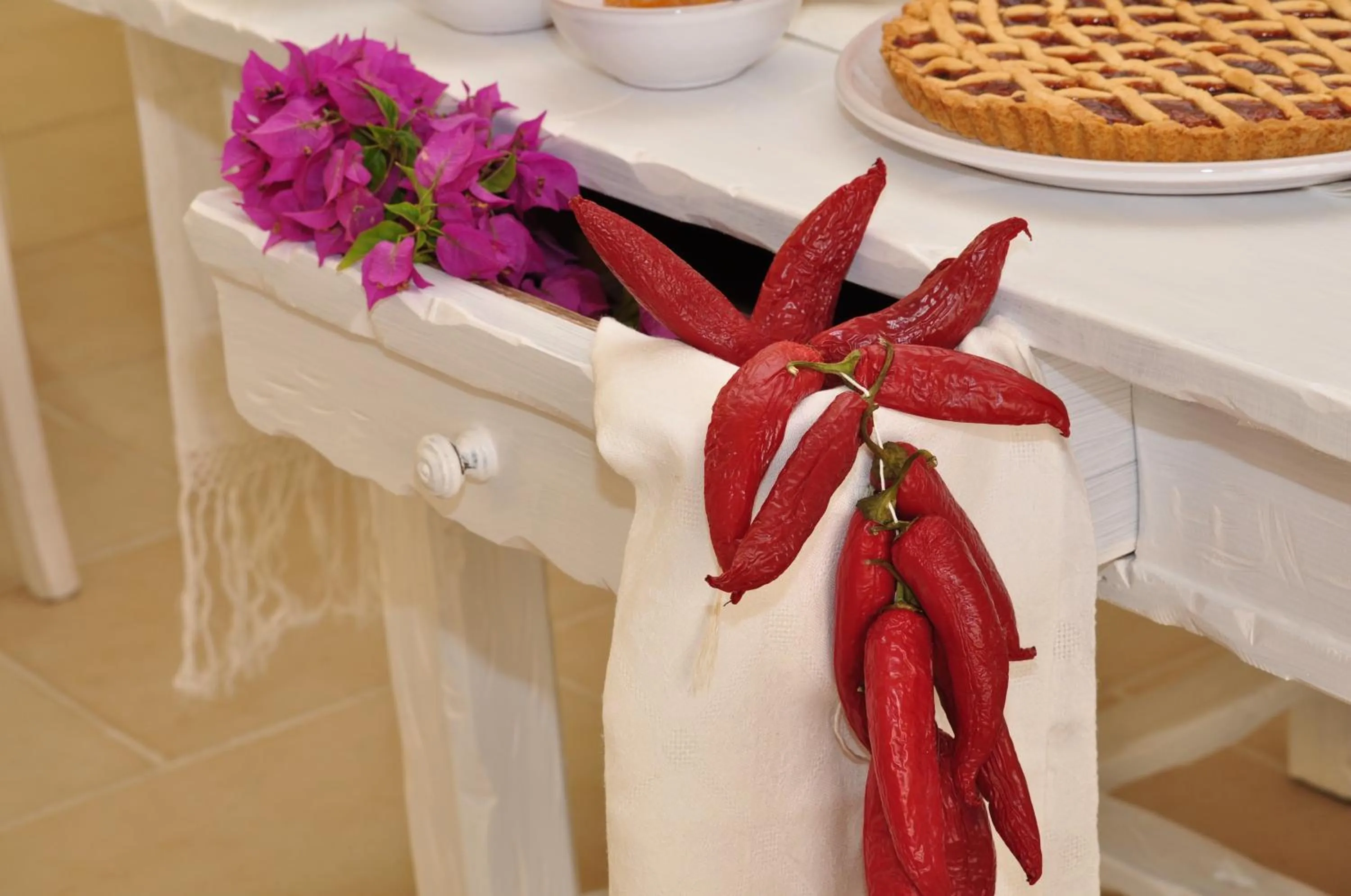 Decorative detail in Agriturismo La Turrita