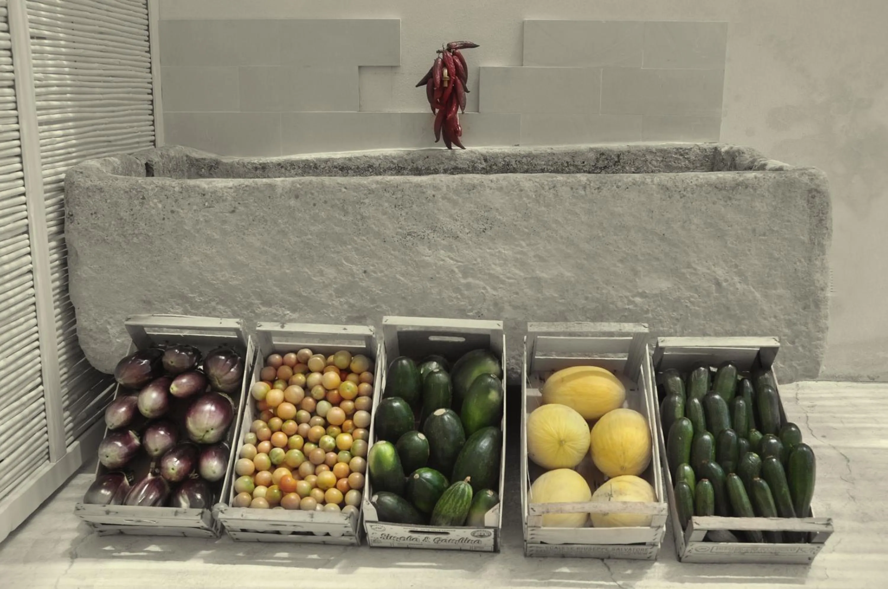 Decorative detail in Agriturismo La Turrita