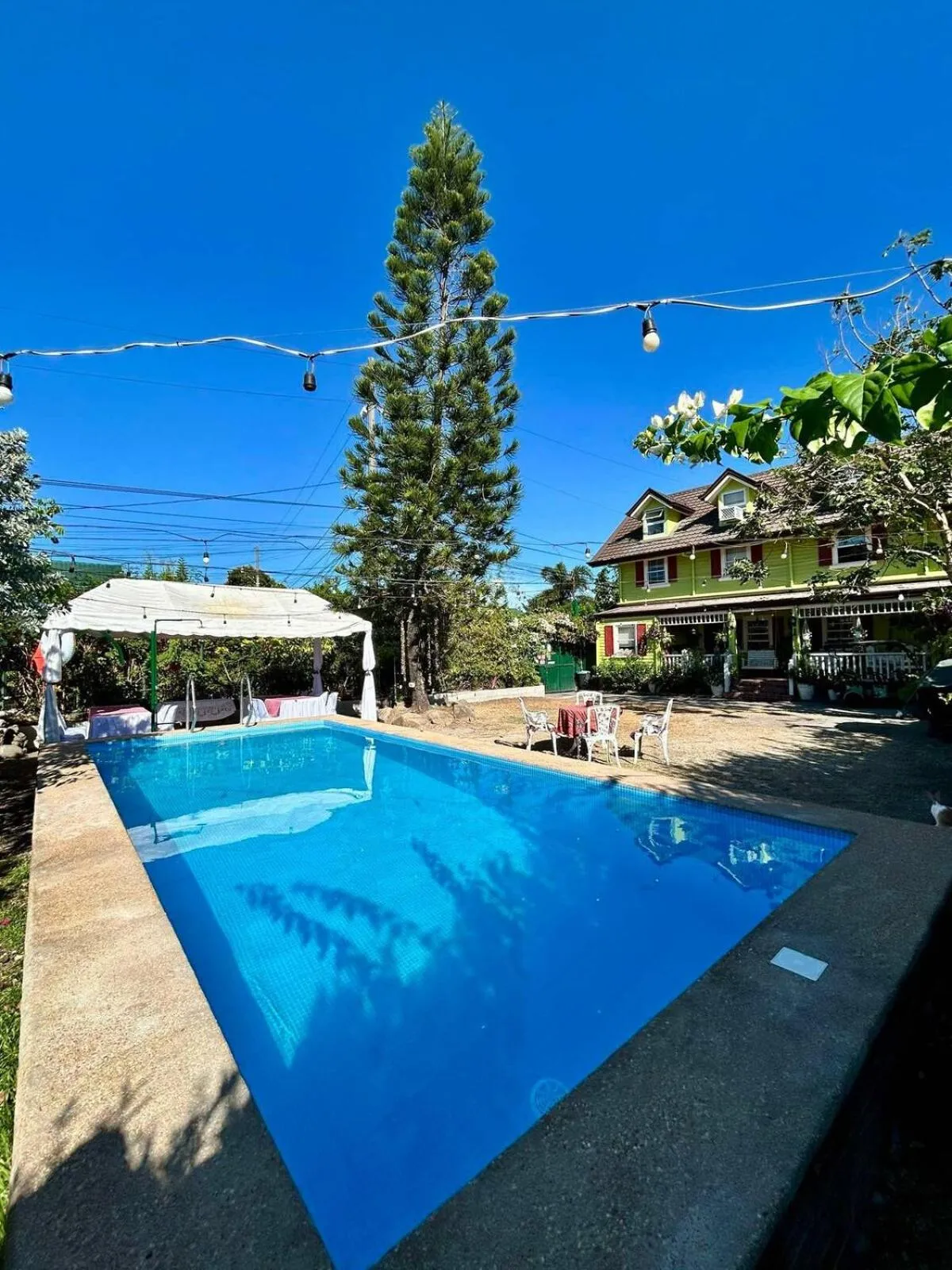 Swimming pool in Madie's Place B&B with Private Pool in Santa Rosa near Enchanted Kingdom