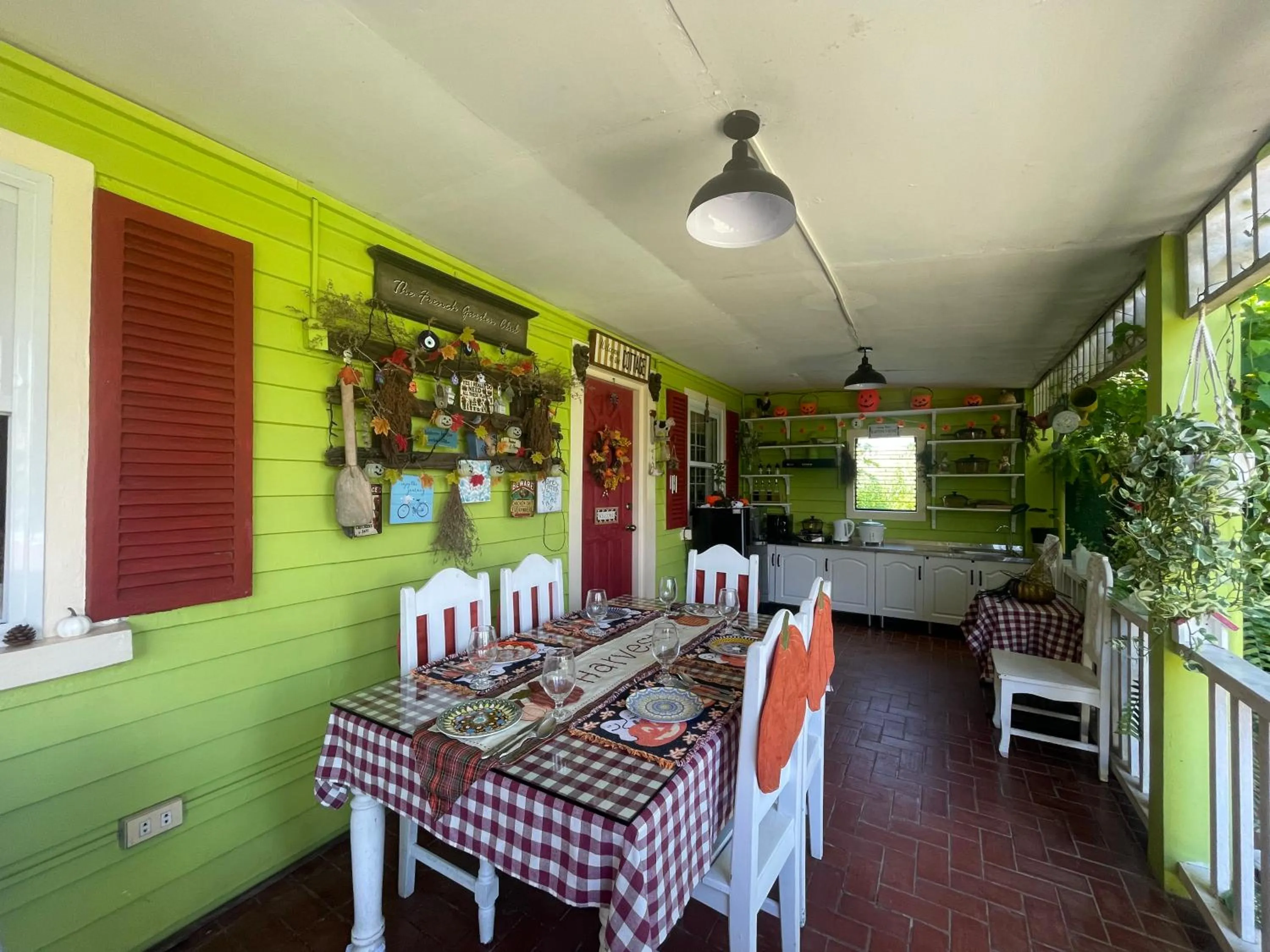 Dining area in Madie's Place B&B with Private Pool in Santa Rosa near Enchanted Kingdom