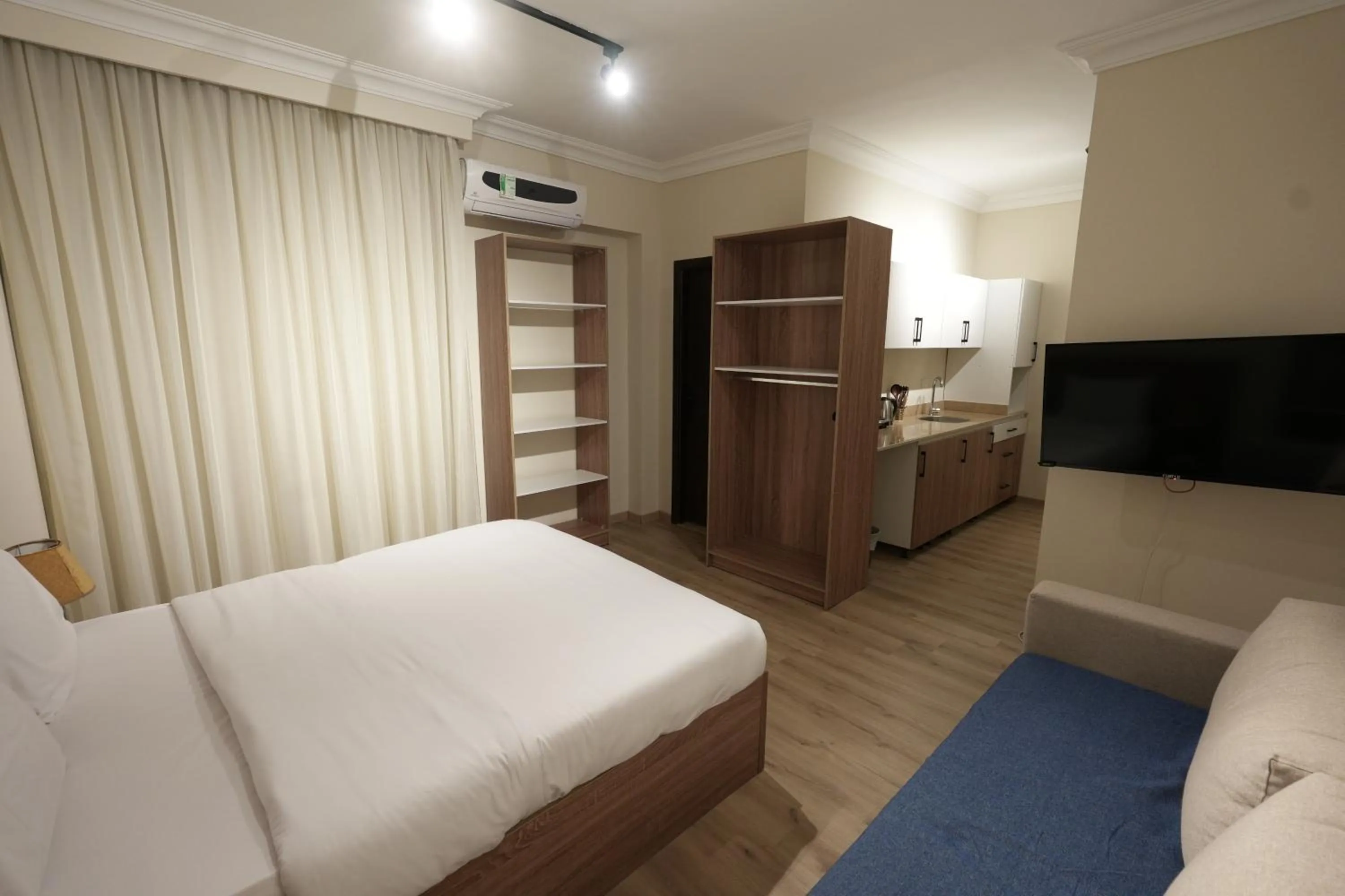 Bed in Settle Inn Banafseg Apartments