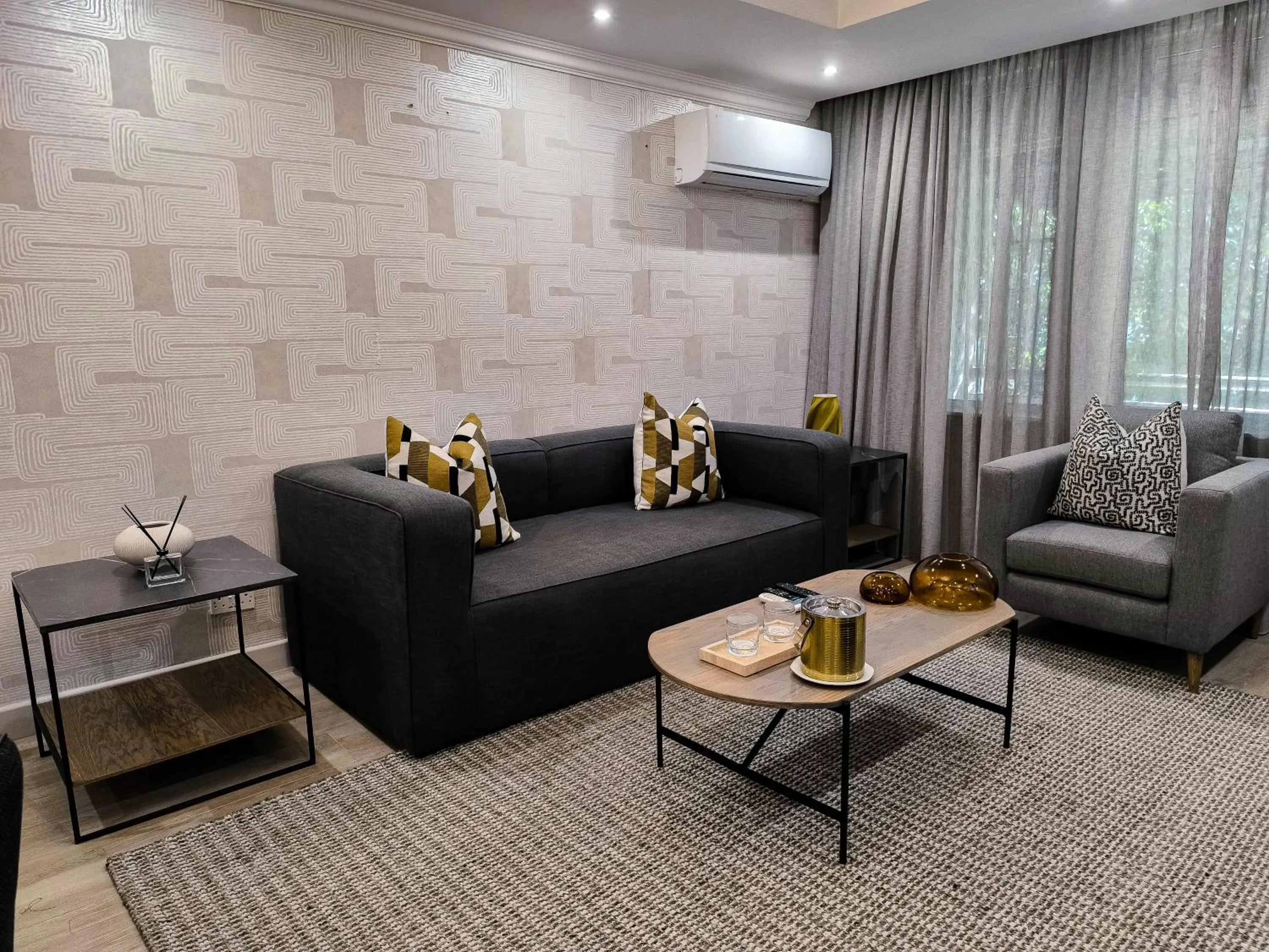 Seating area in Cresta Thapama Hotel