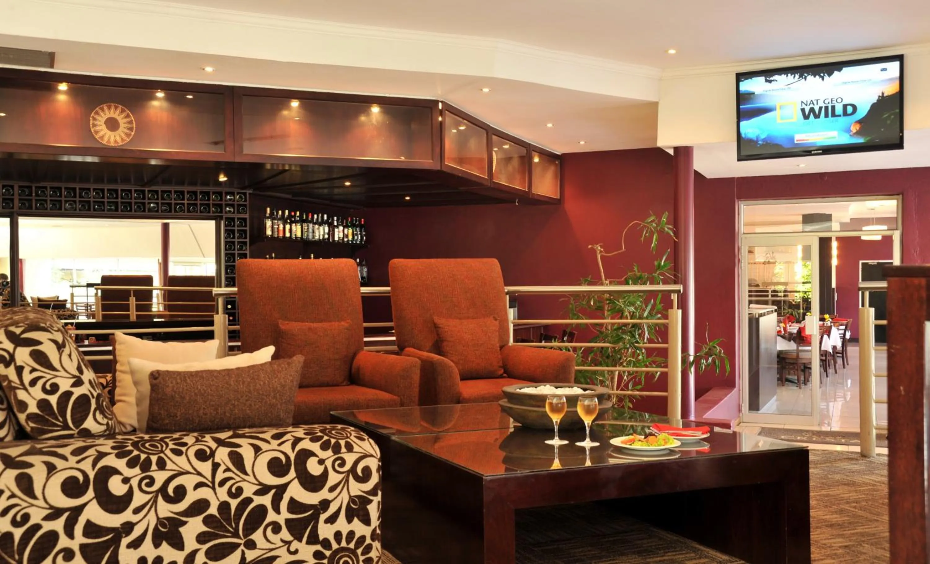 Lounge or bar in Cresta Thapama Hotel