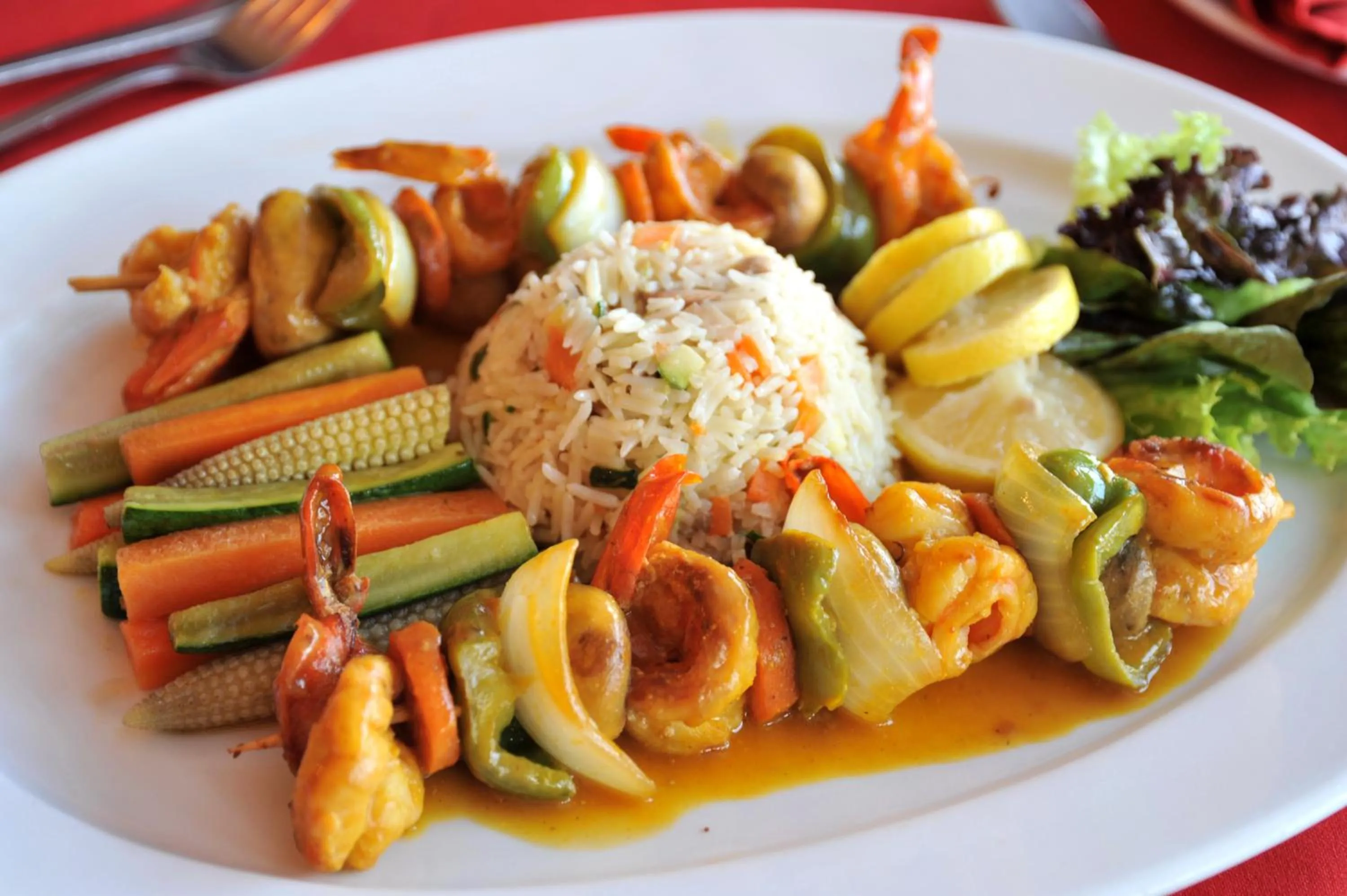 Meals in Cresta Thapama Hotel